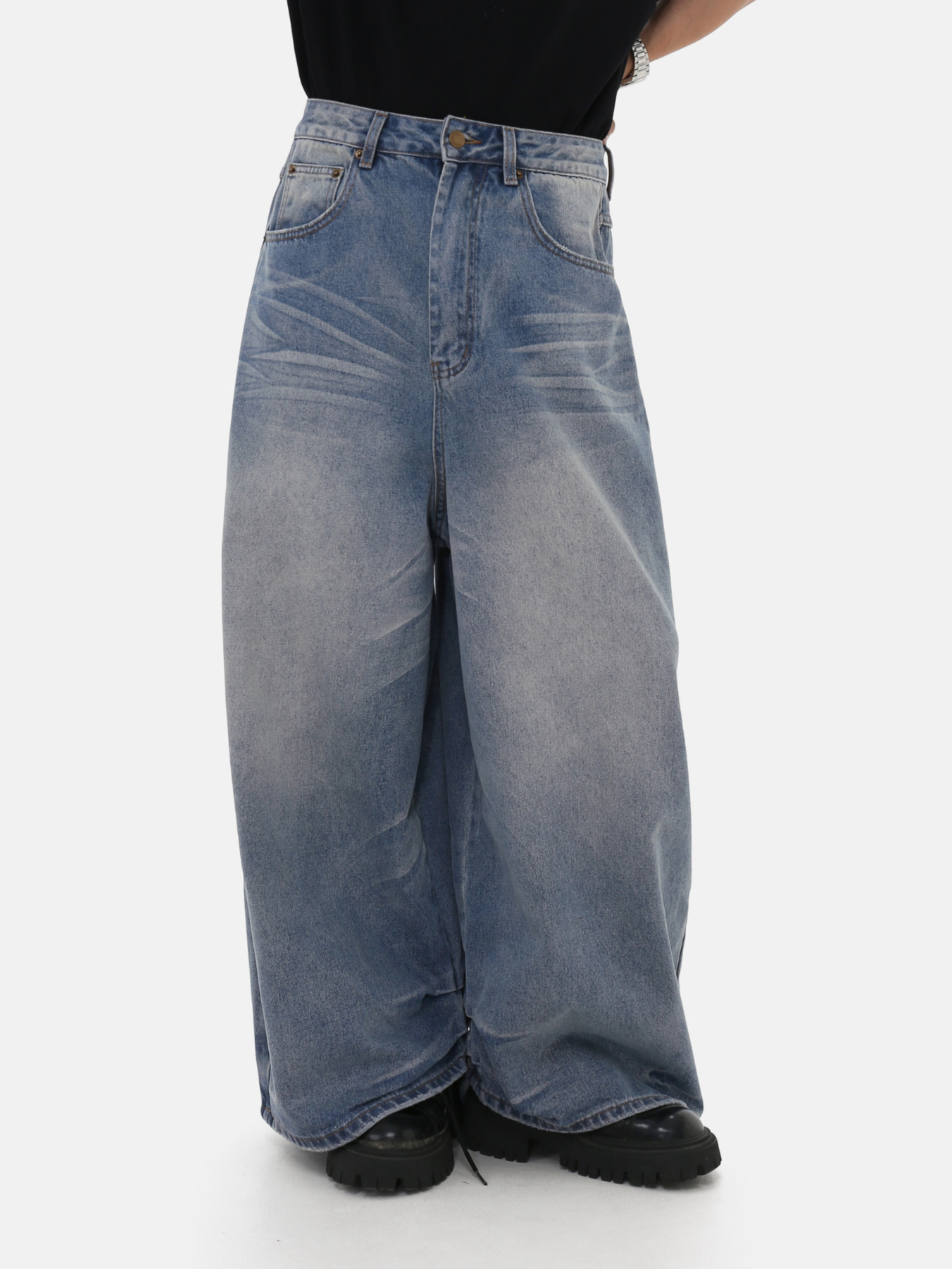 QS770B loose denim