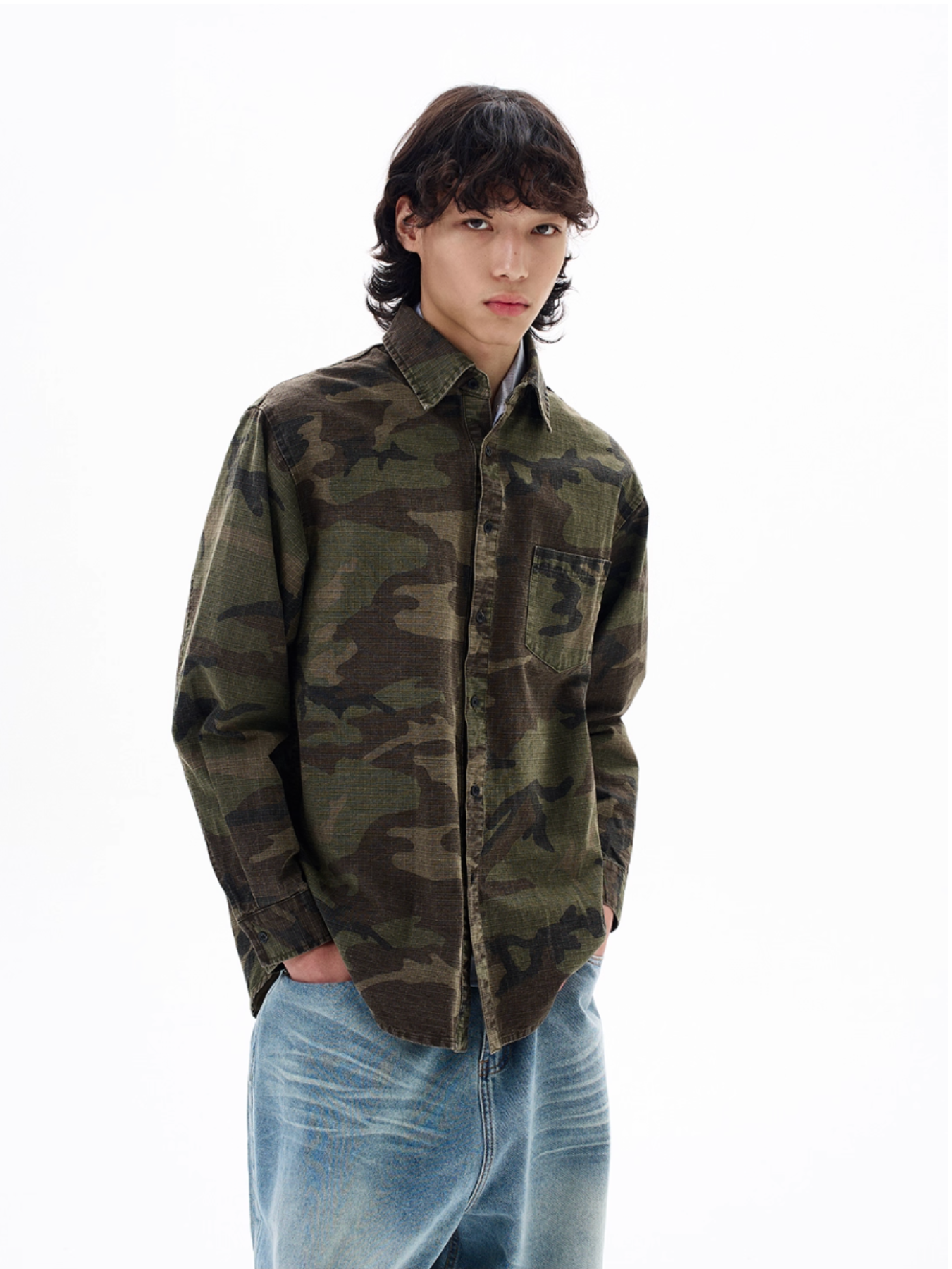QS636B camouflage shirts