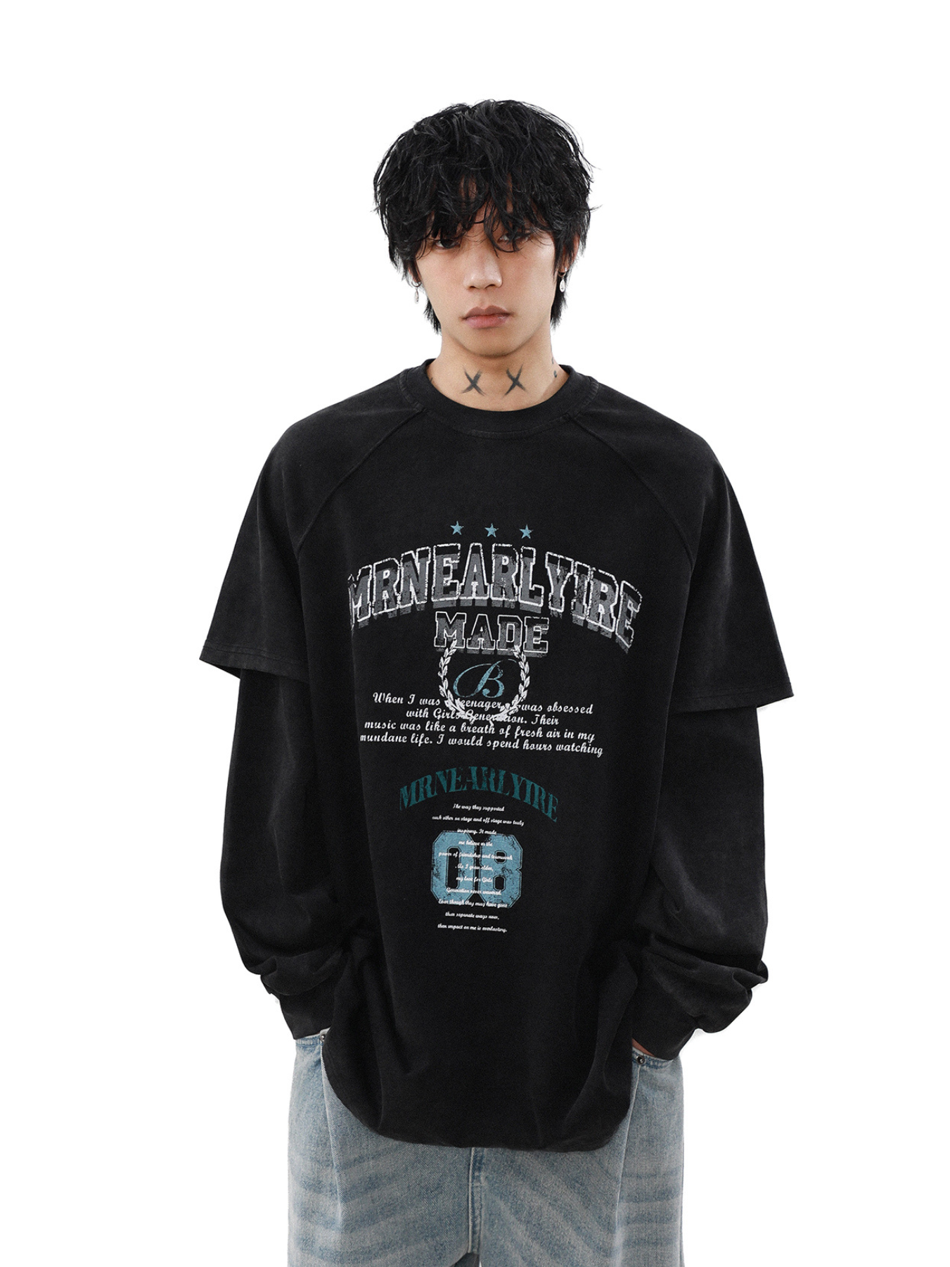 QS319B layered L/S tee