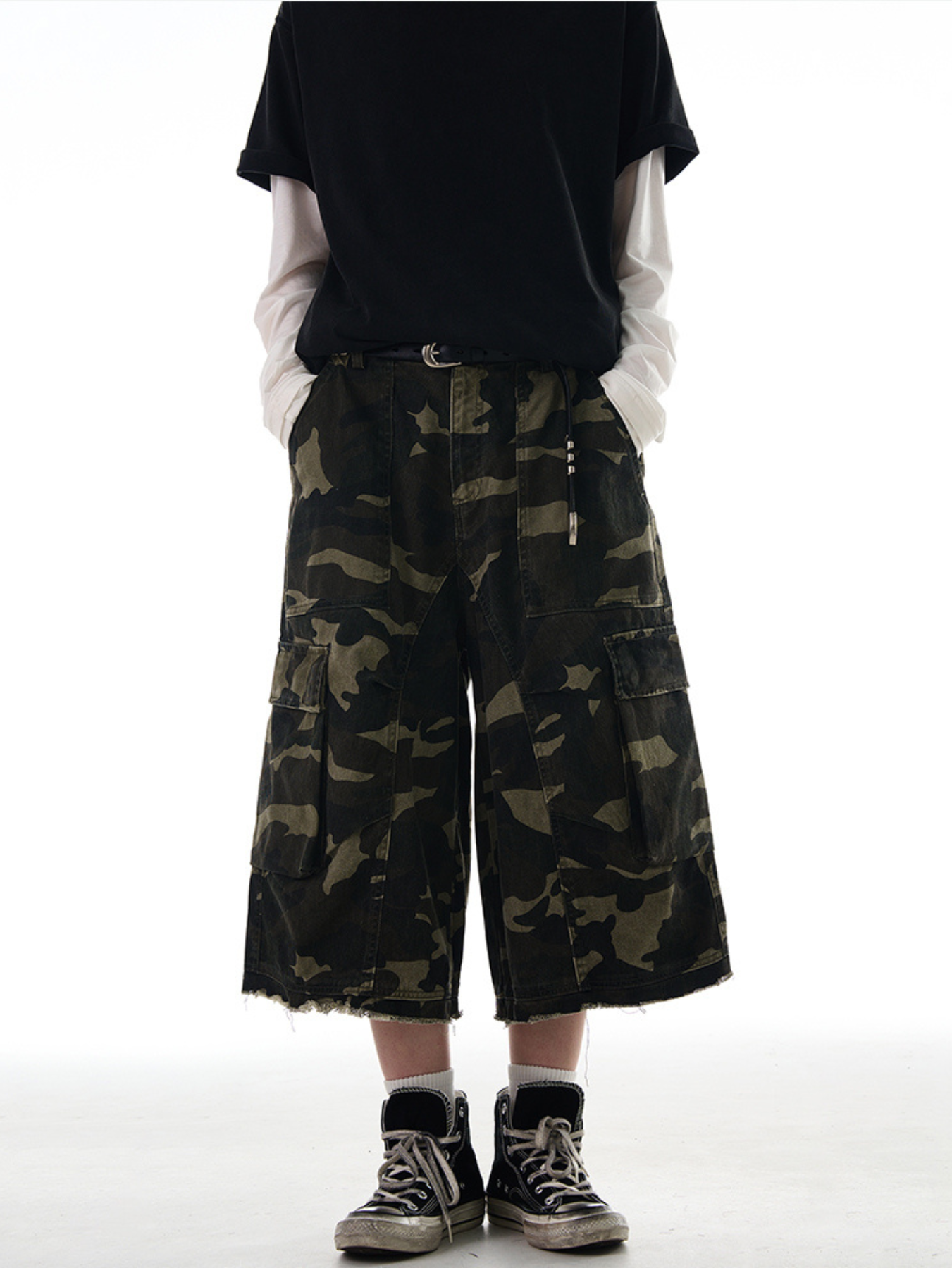 QS427B camouflage shorts