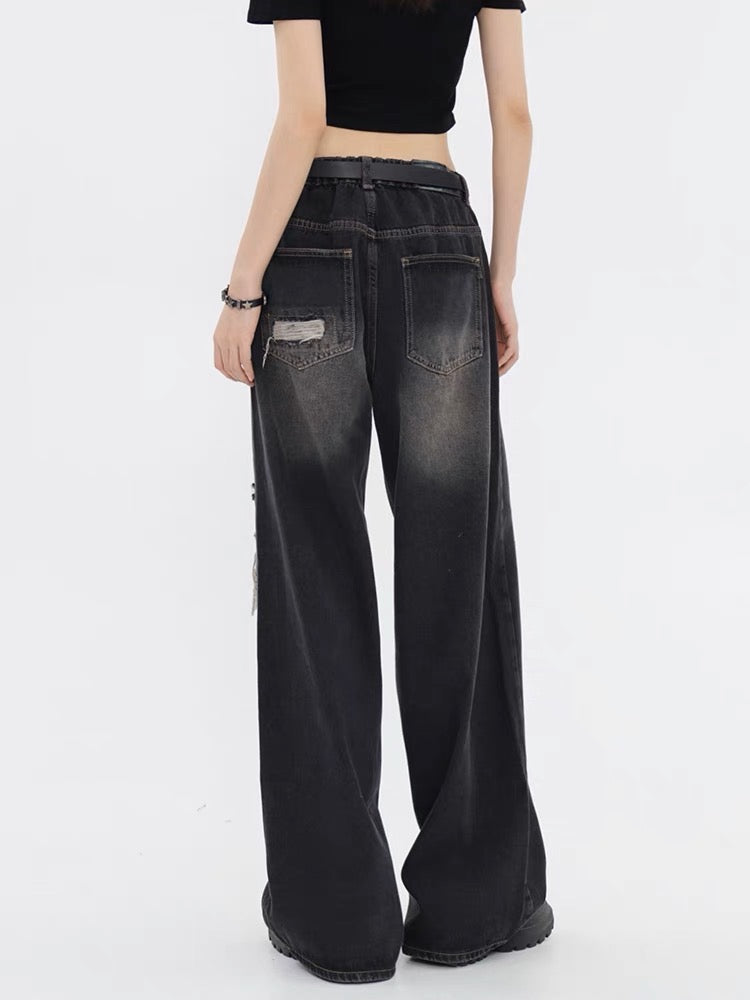 QS558 damage denim