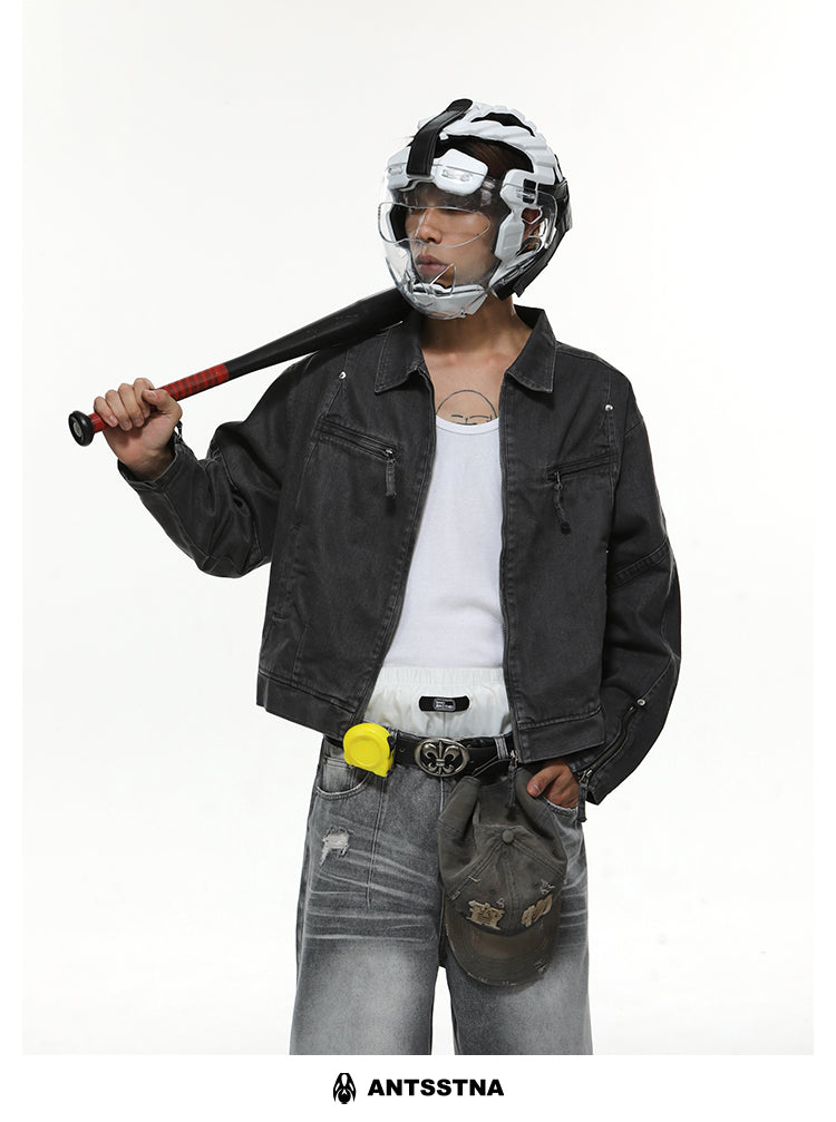 QS301B retro wash jacket