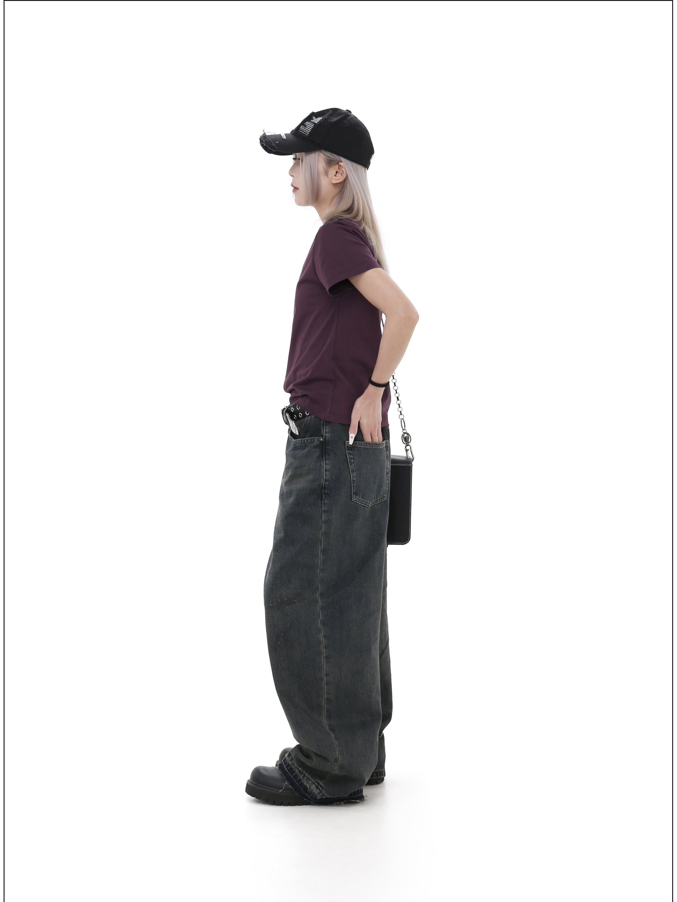 QS354B loose denim
