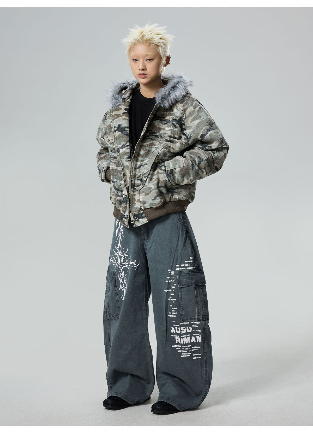 QS666B camouflage jacket