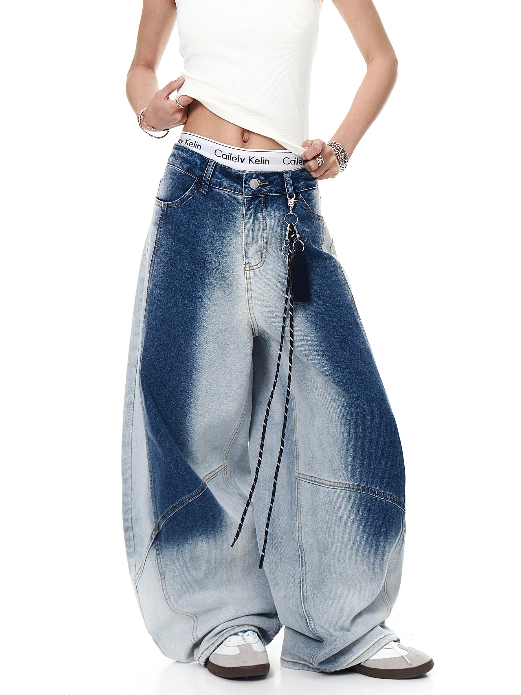 QS577B wide denim