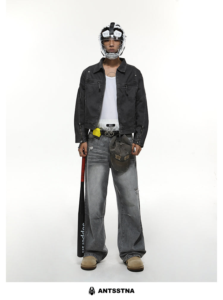QS301B retro wash jacket
