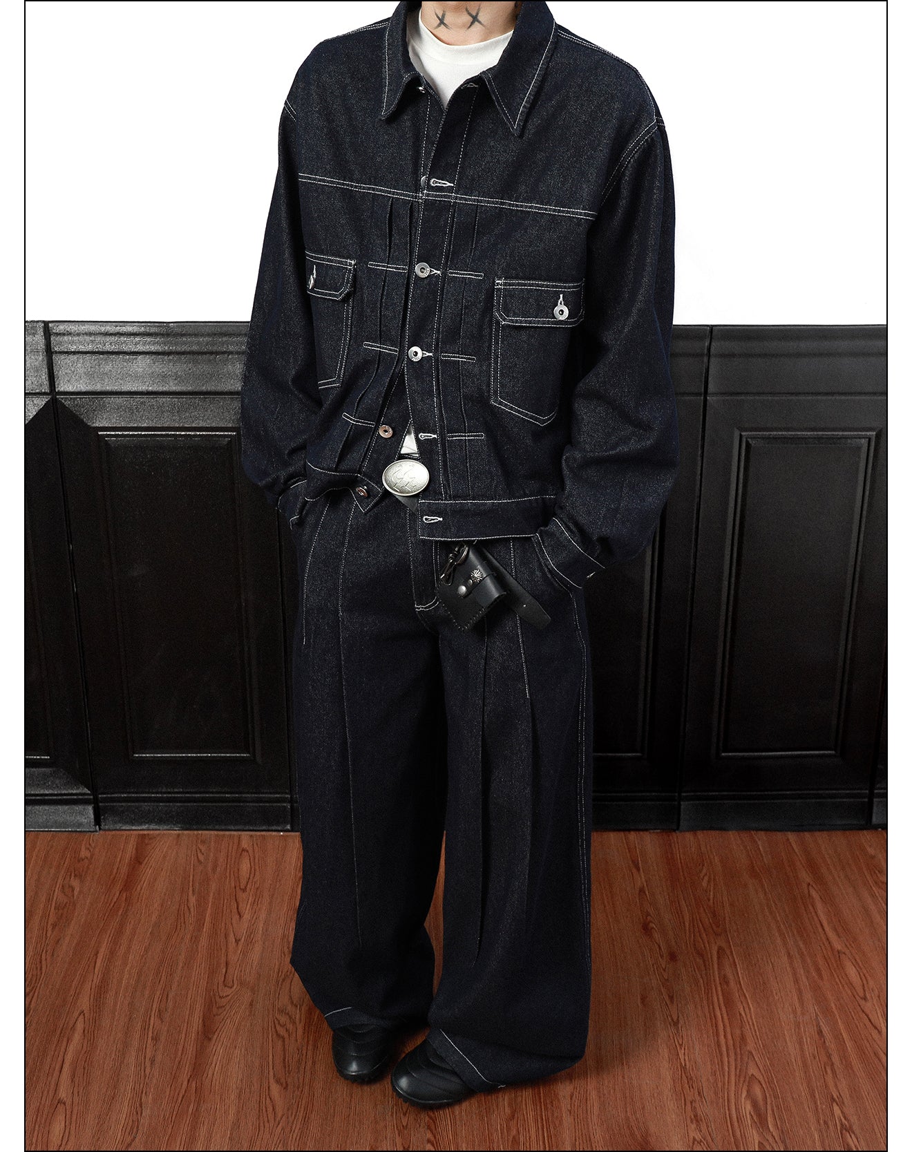 QS328B denim jacket