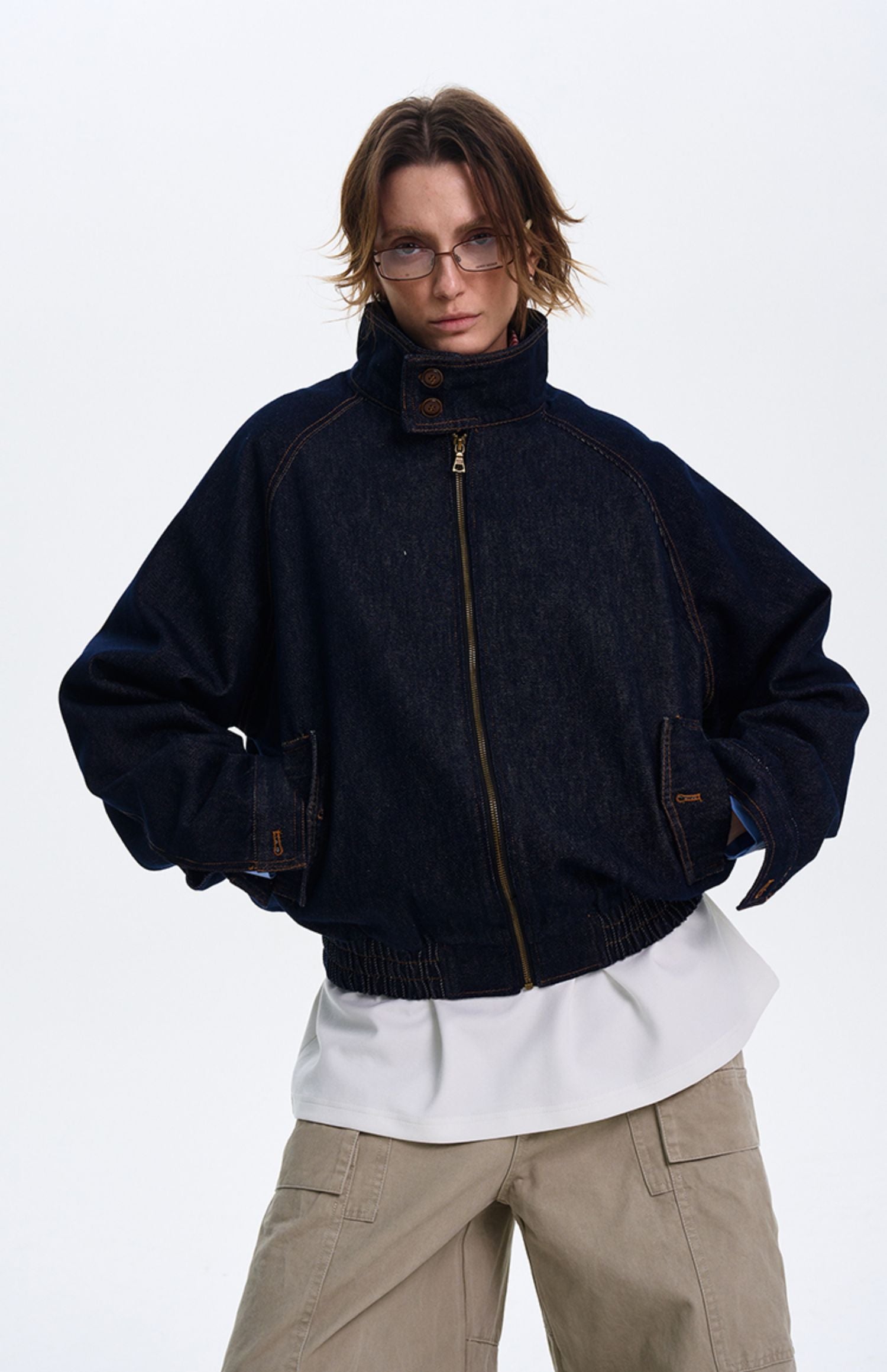 QS373B denim jacket