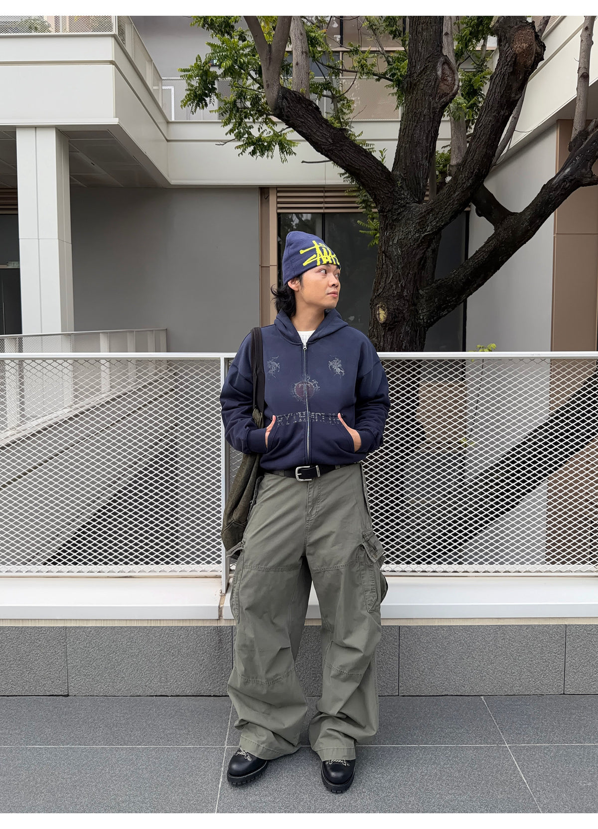 QS925B zip hoodie
