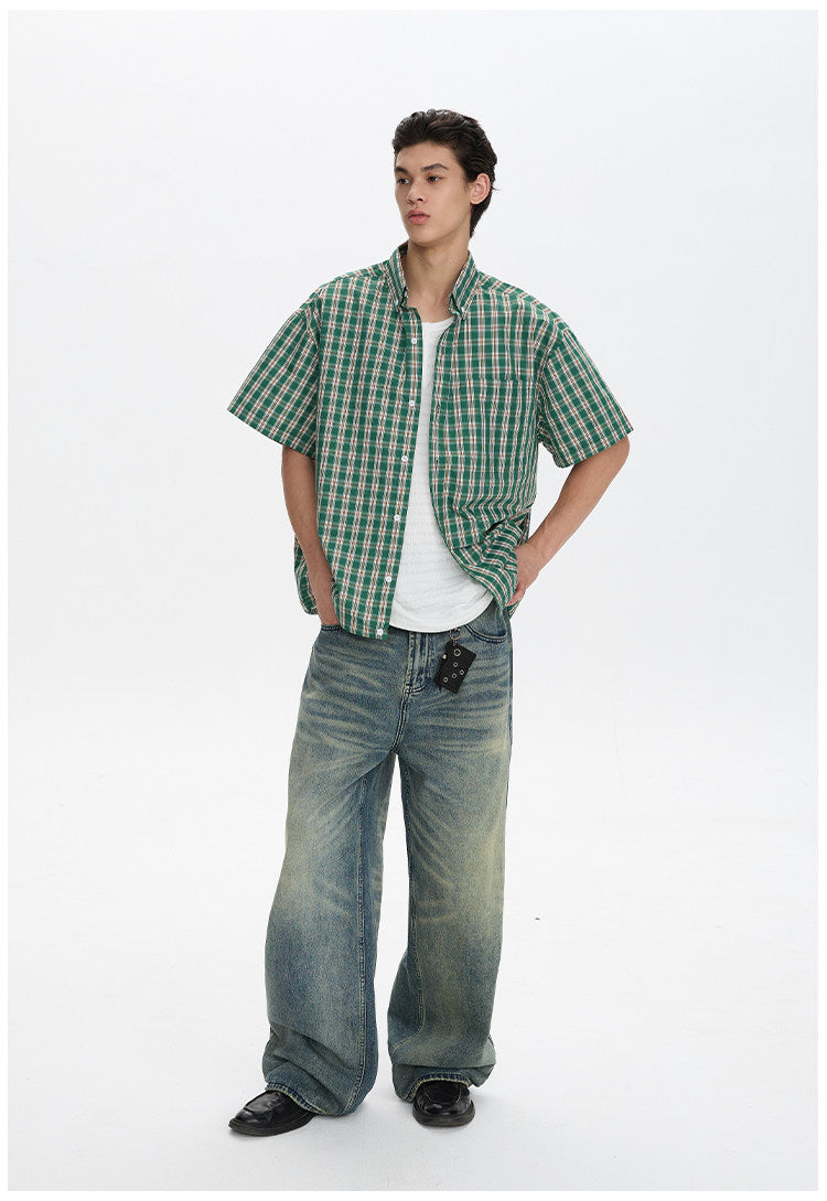 QS799B check shirts