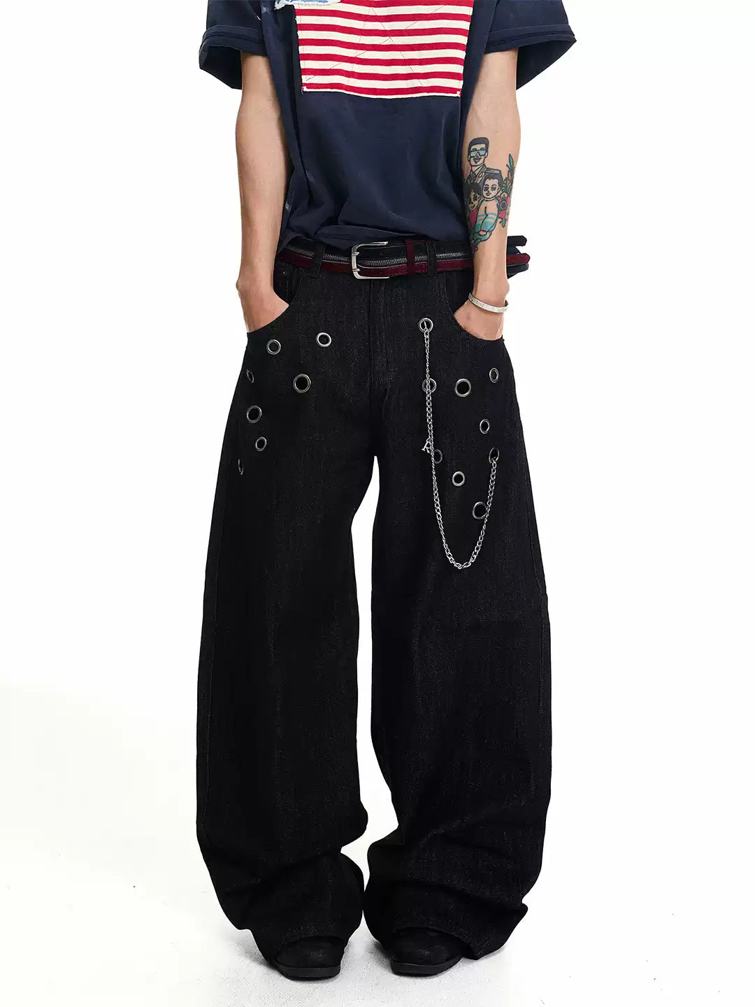 QS838B rigid denim
