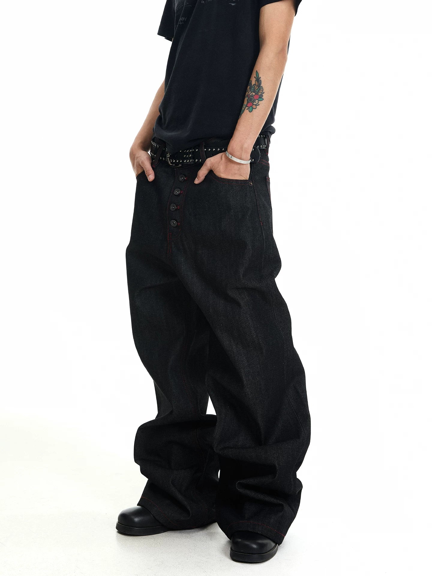 QS837B rigid denim