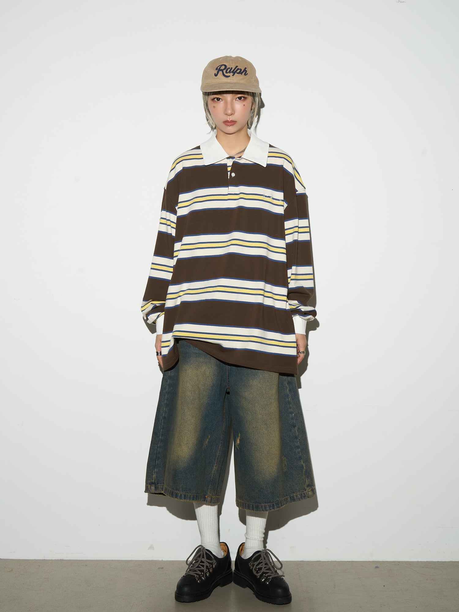 QS367B buggy denim shorts