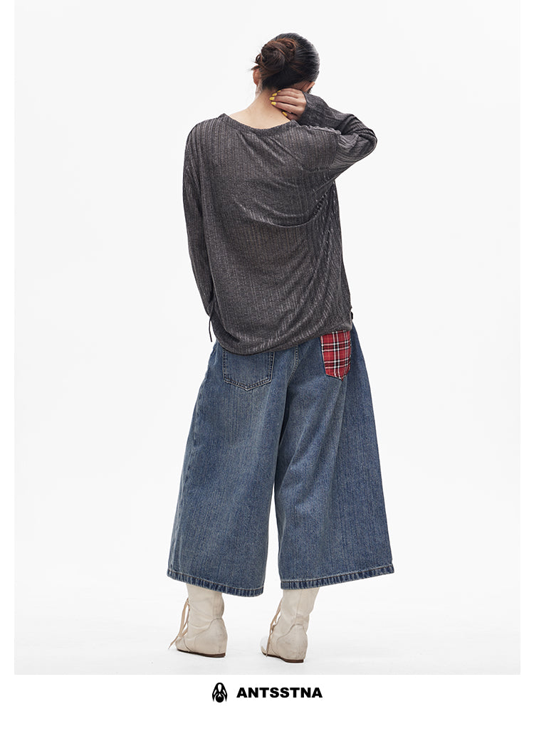 QS419B denim shorts