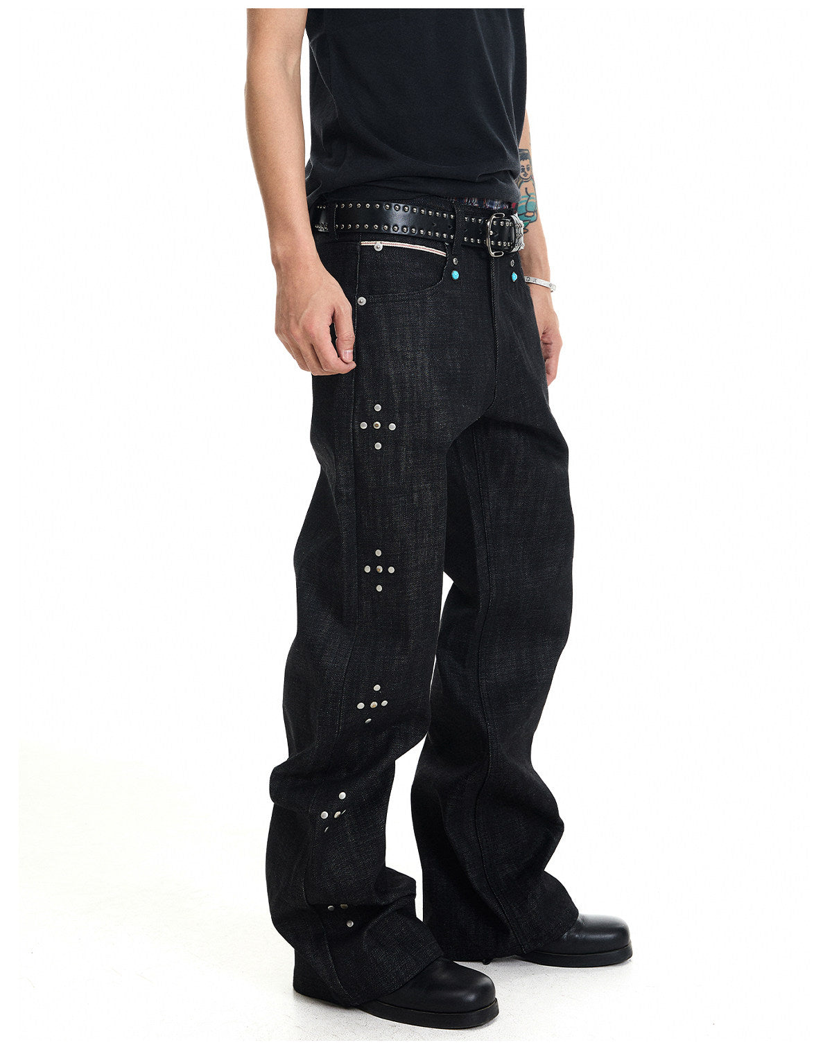 QS832B rigid denim
