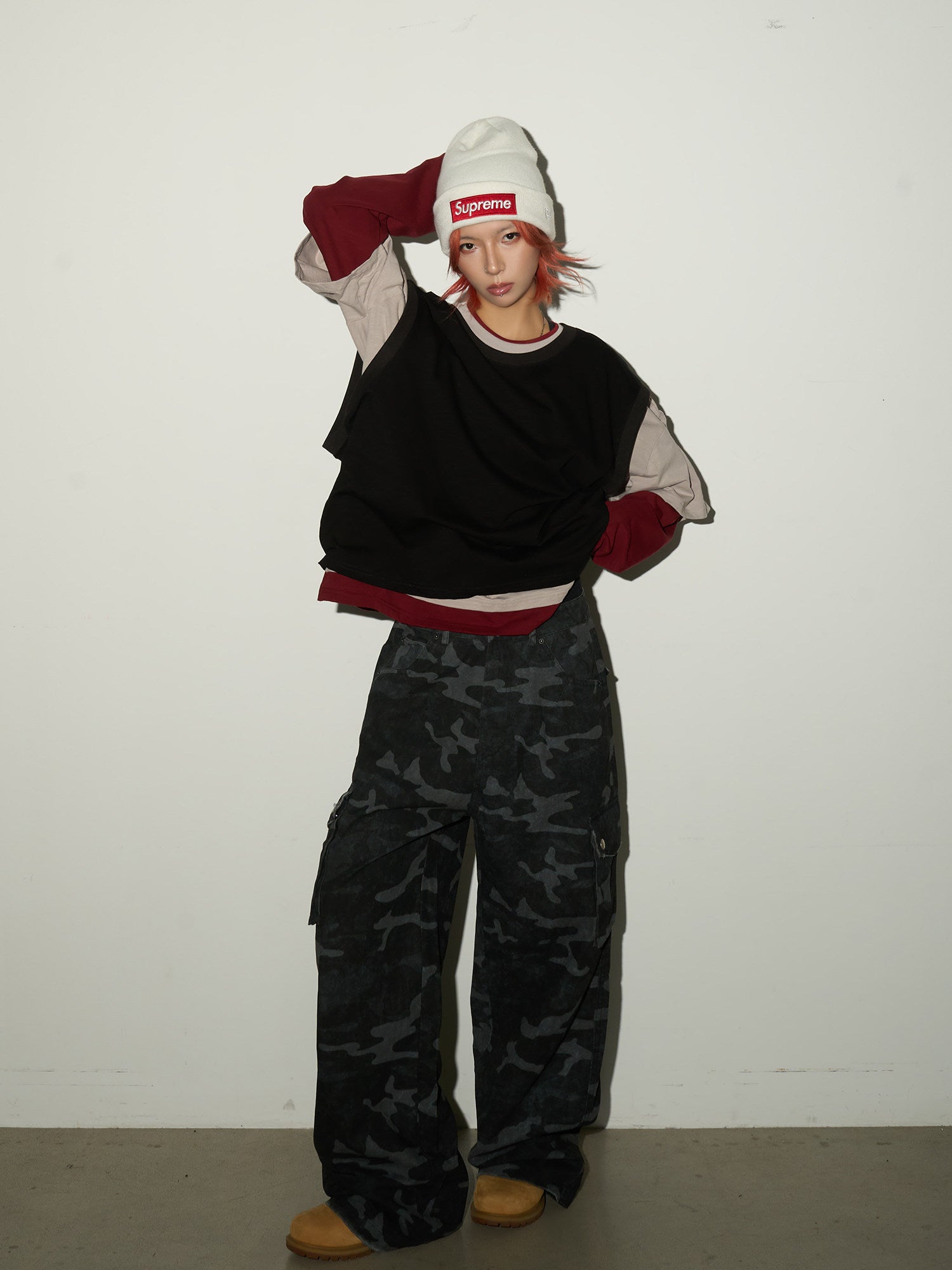 QS682B camouflage pants