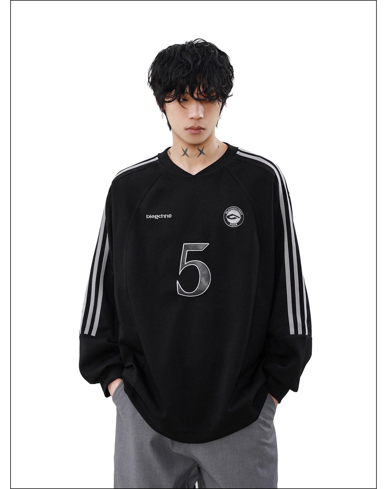 QS320B uniform L/S tee