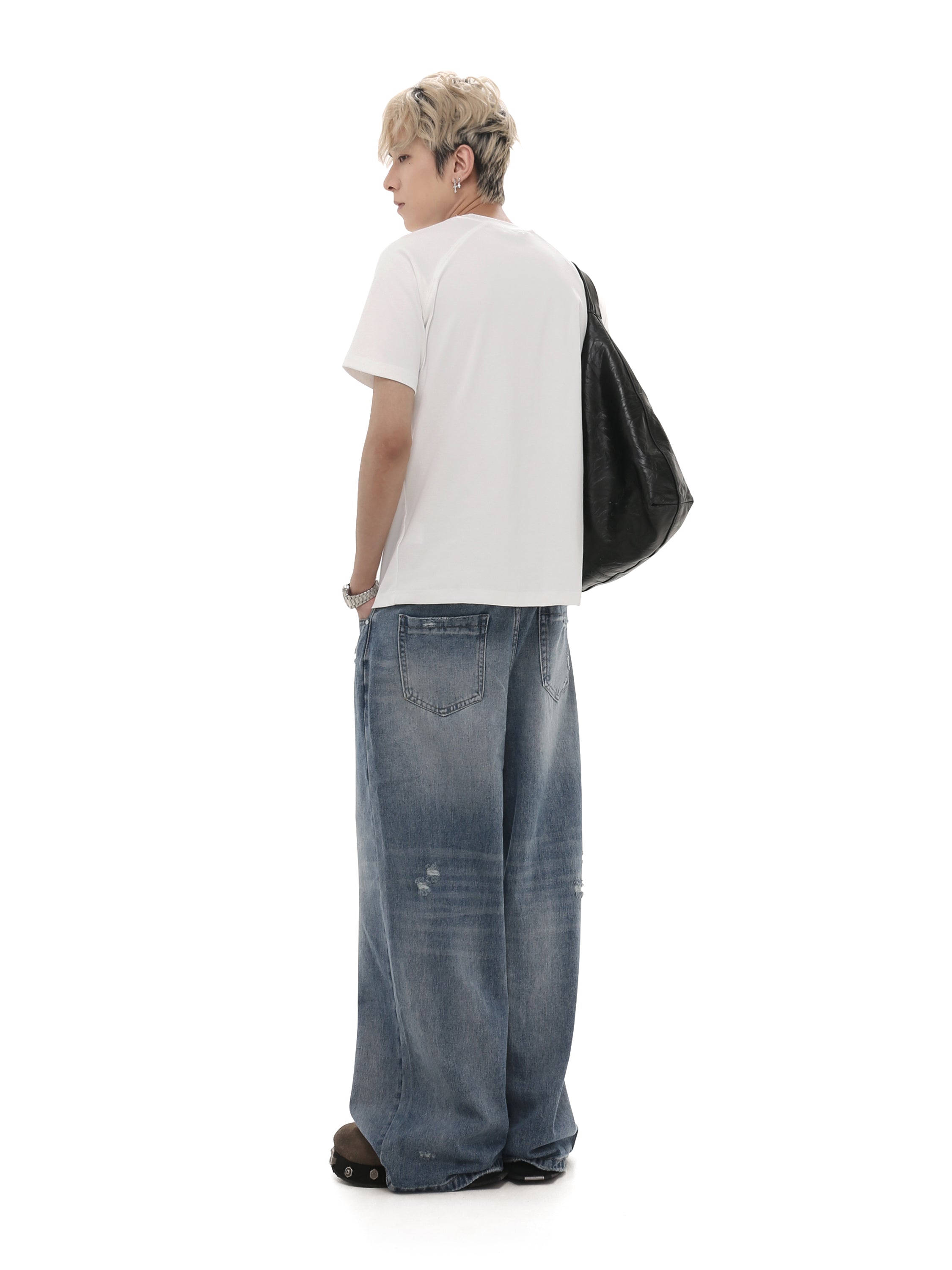 QS673A wash denim