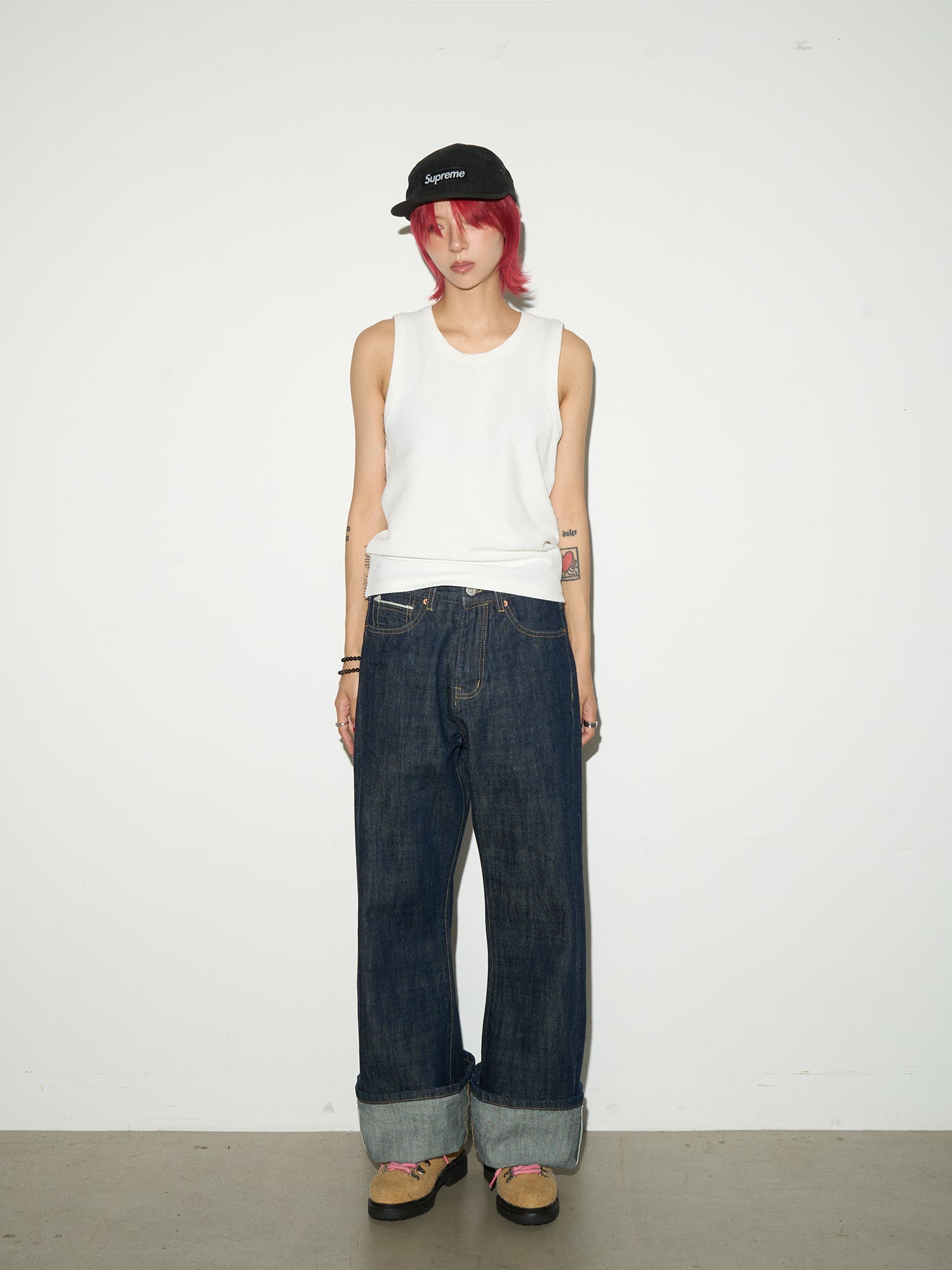 QS574B straight denim