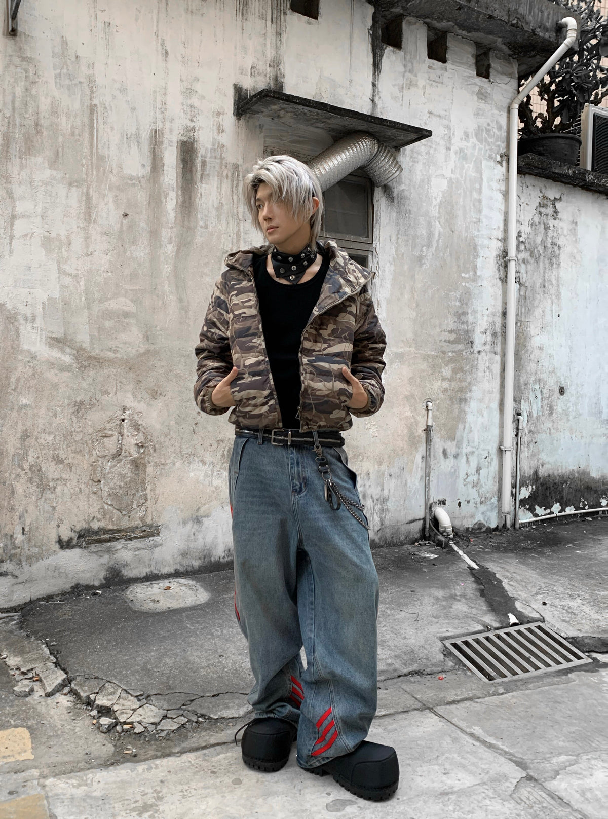 QS948B camo jacket