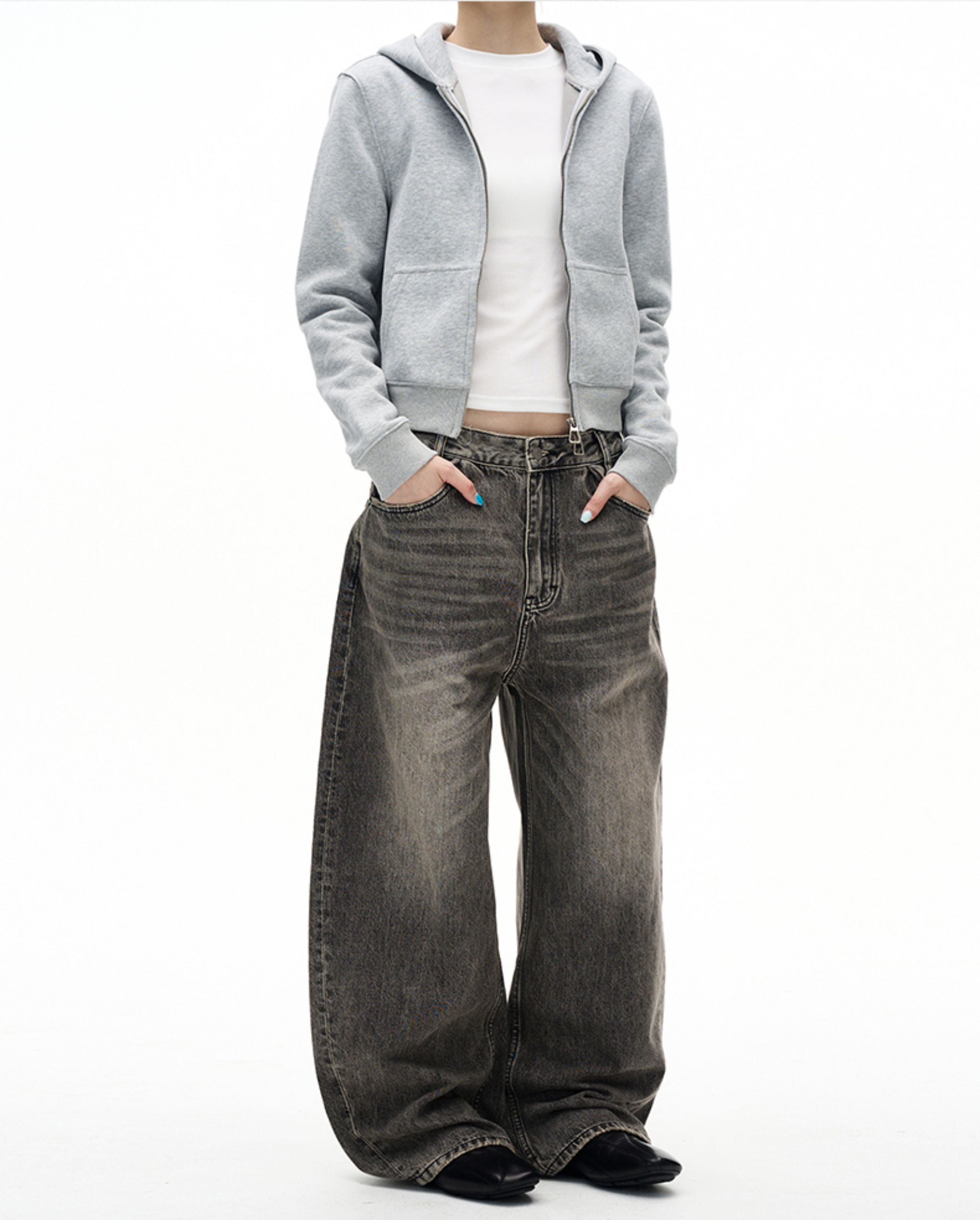 QS649B wash denim