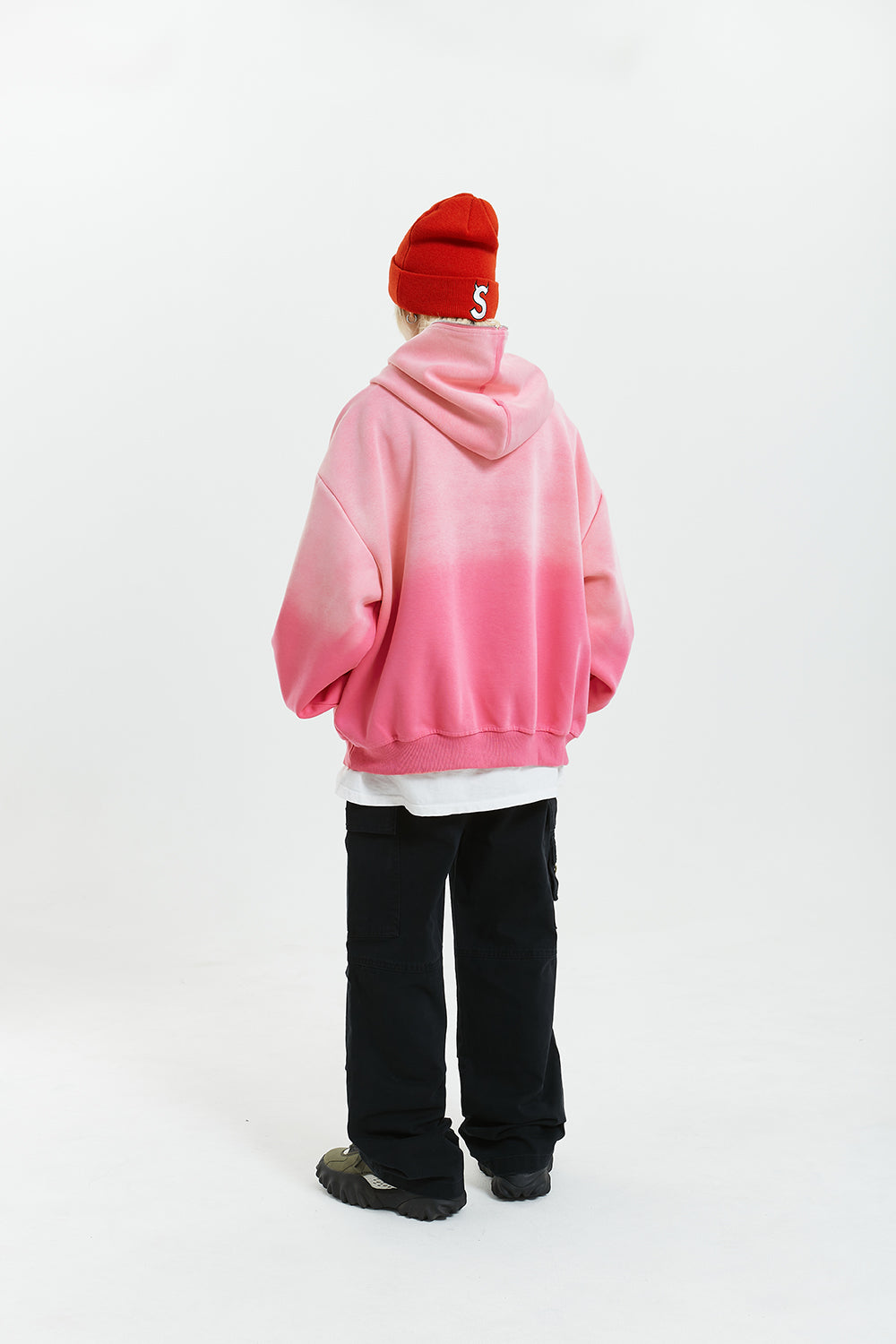 QS123B half zip hoodie