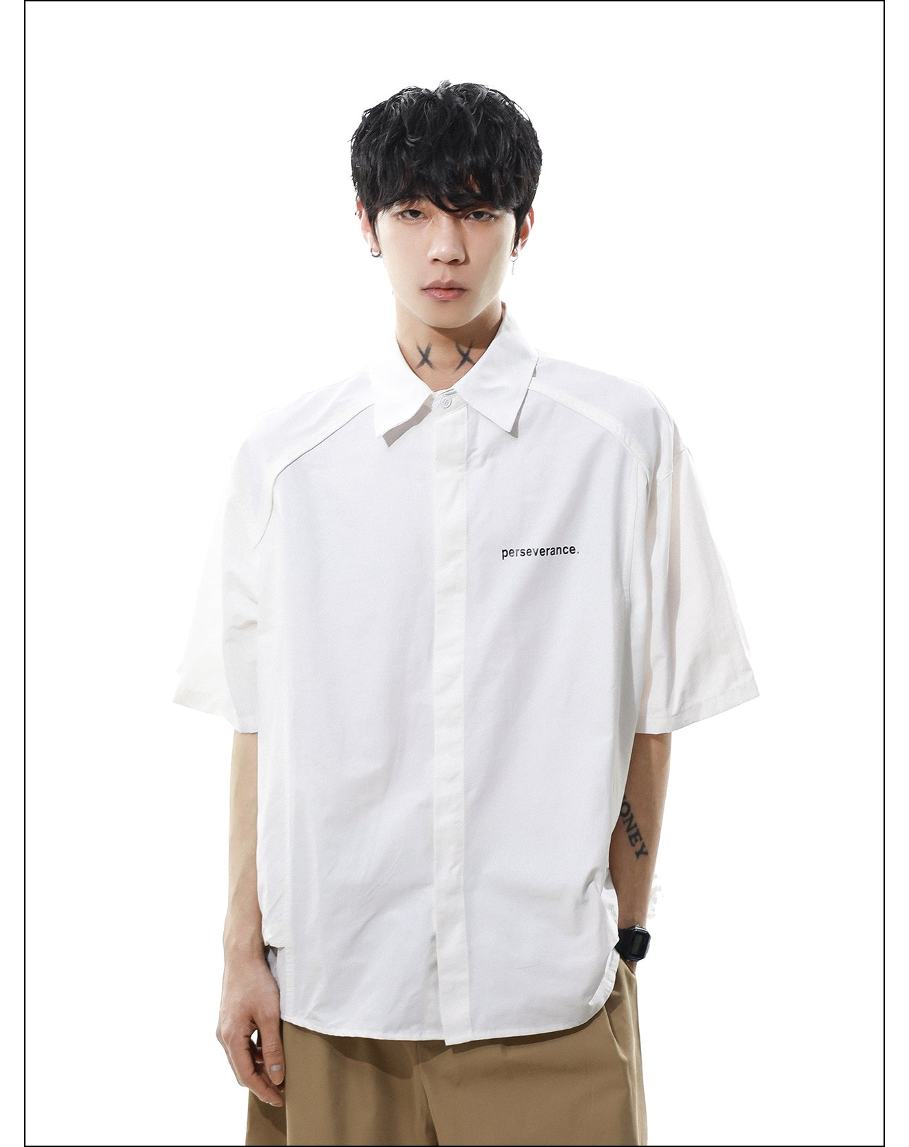 QS424B simple shirts