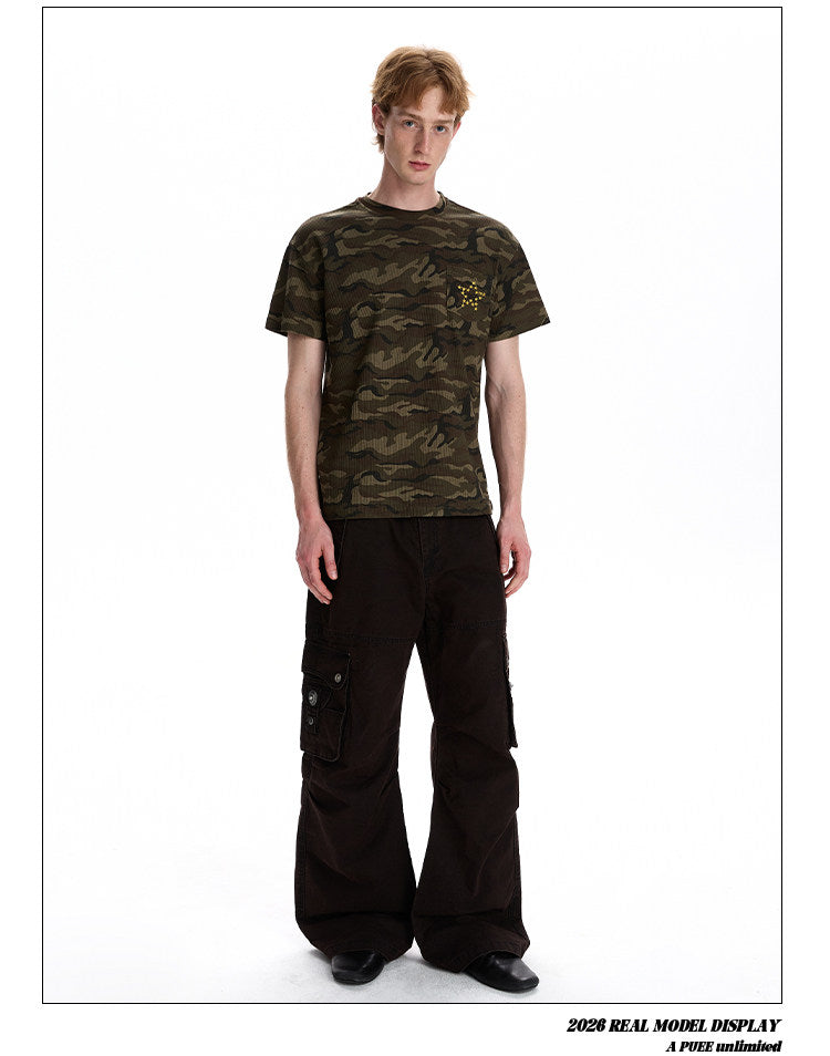 QS854B camouflage tee