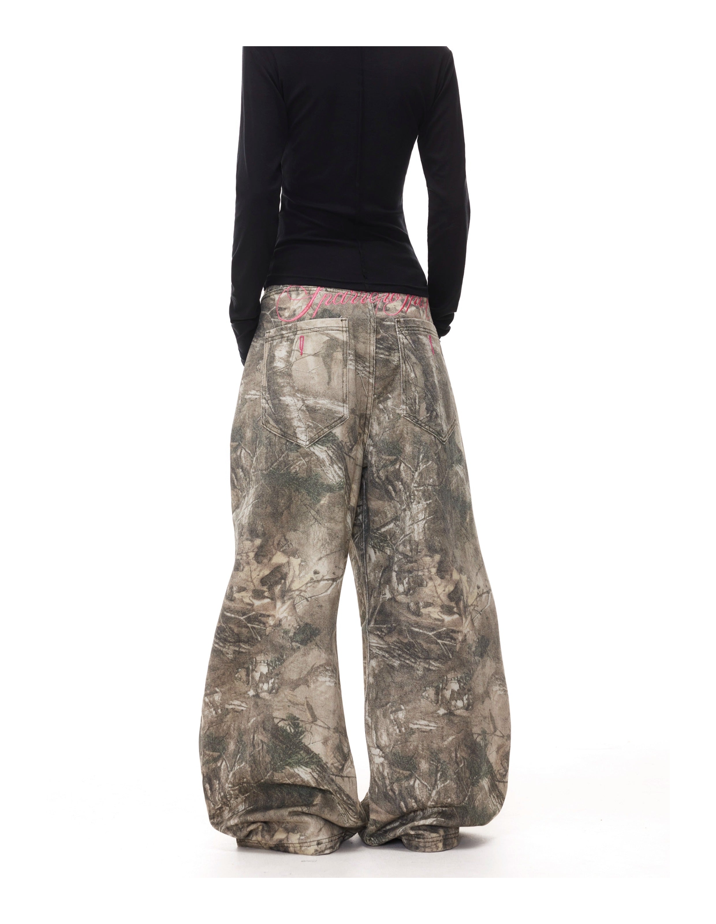QS632B real tree pants
