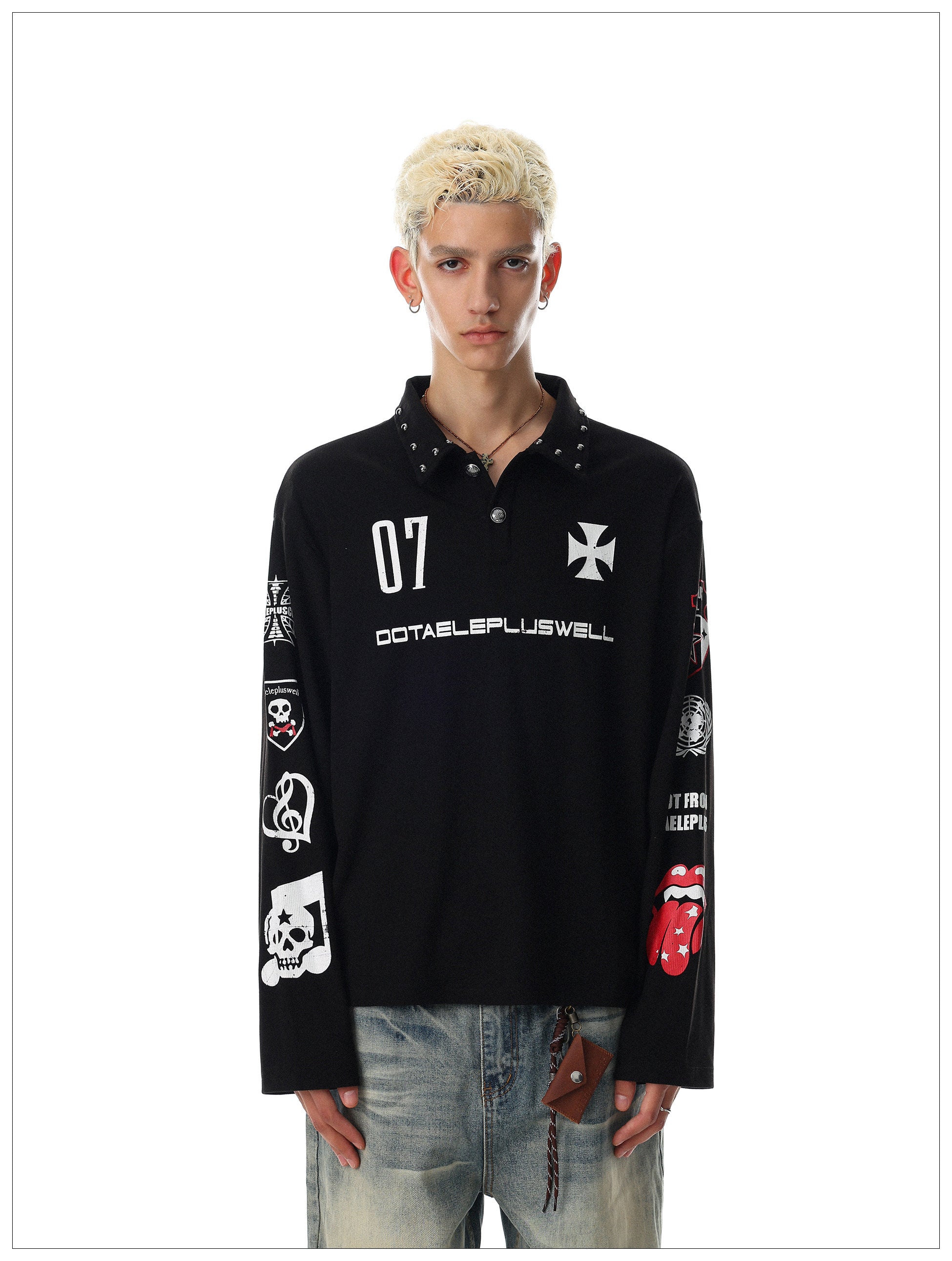QS898B L/S polo