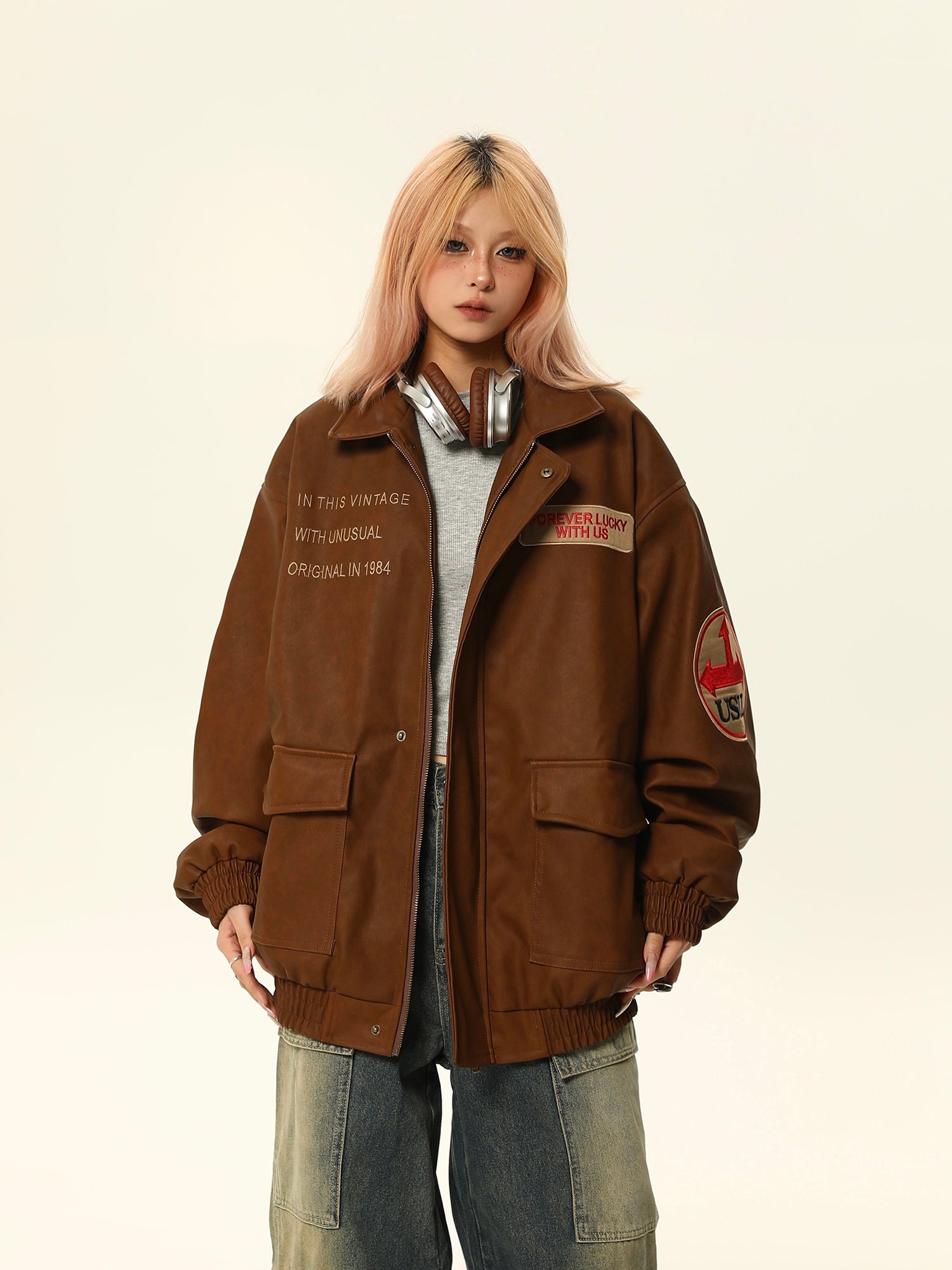 QS340A back design jacket
