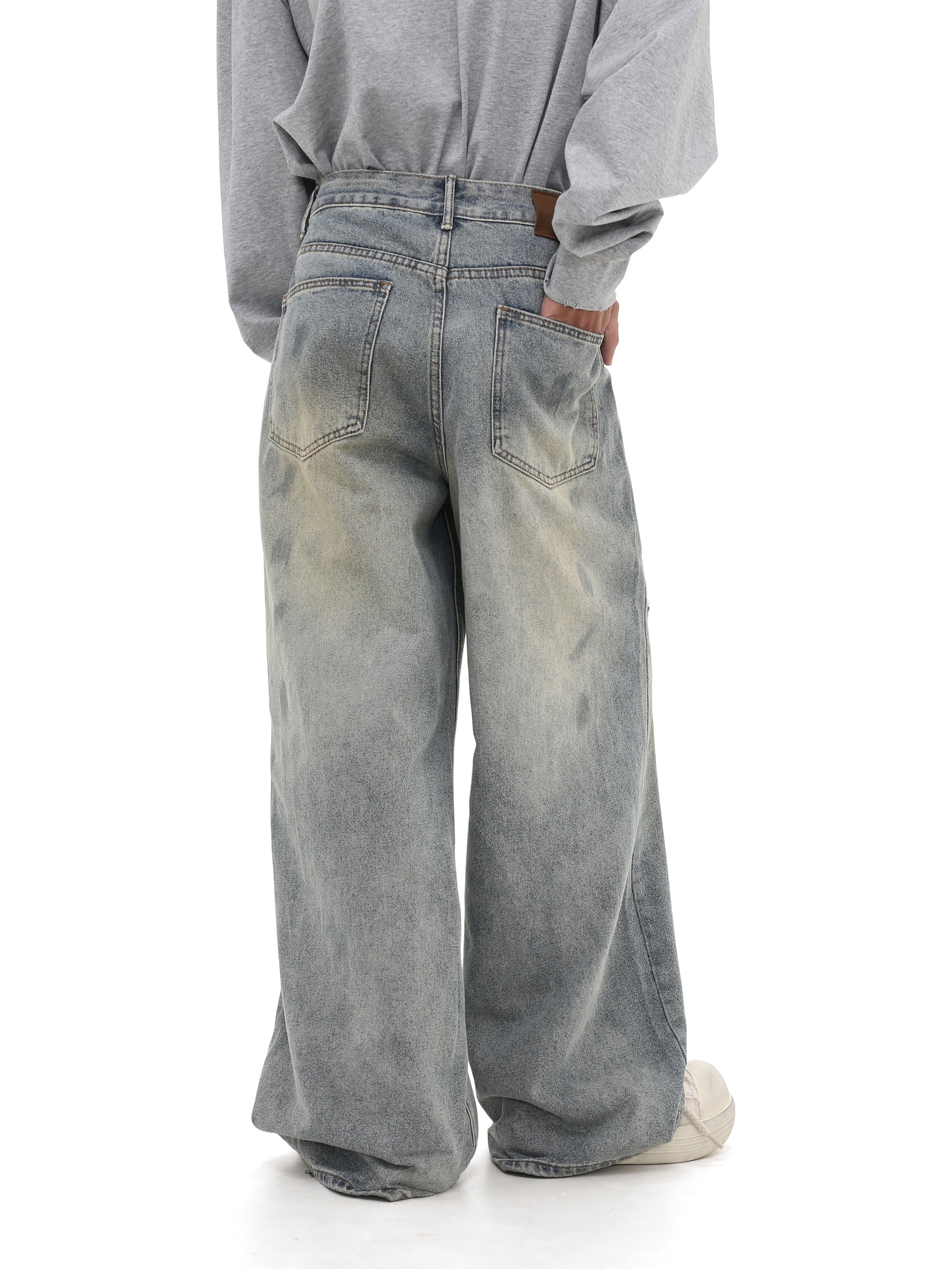 QS794A damage denim