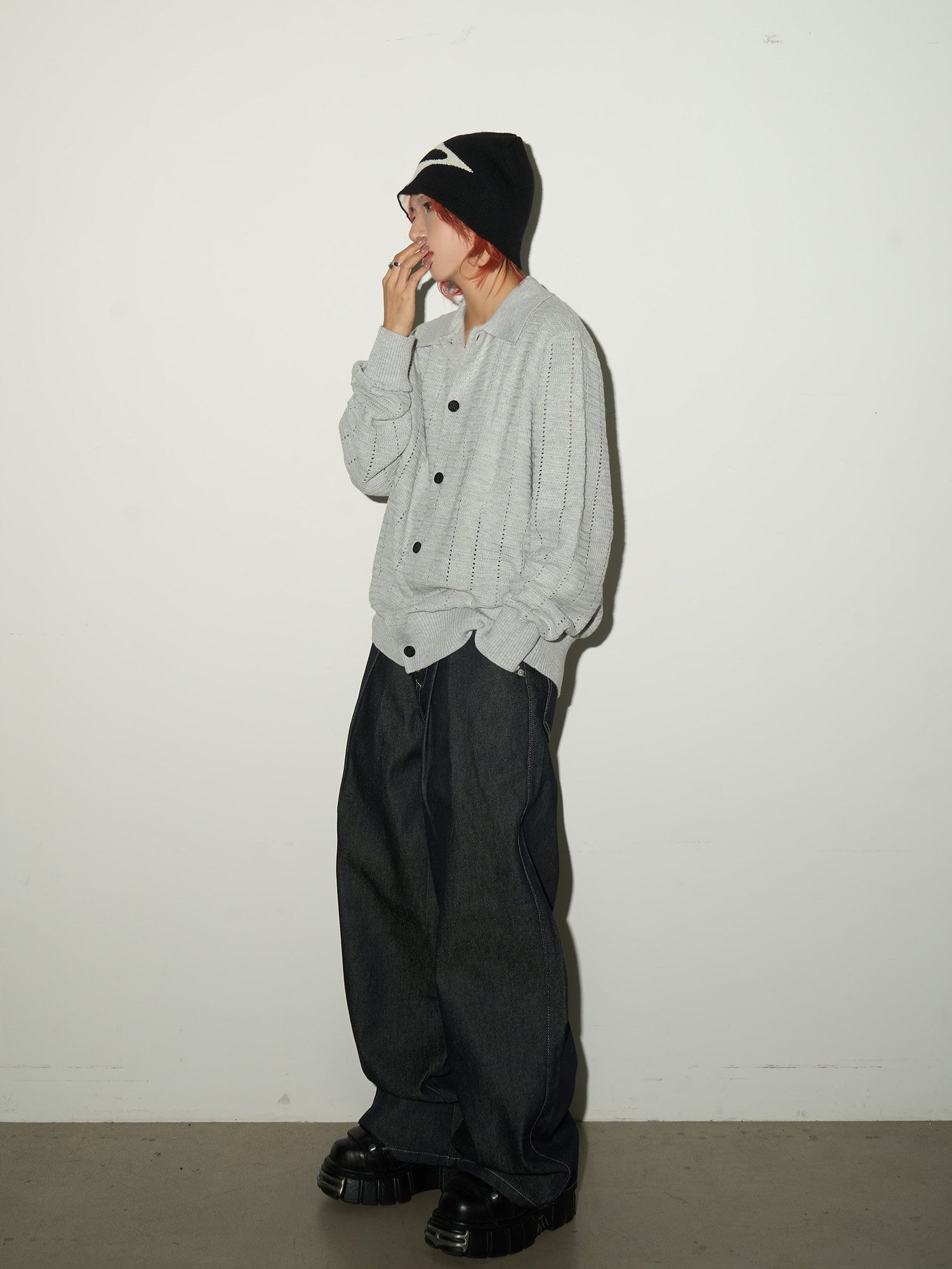 QS704B rigid denim