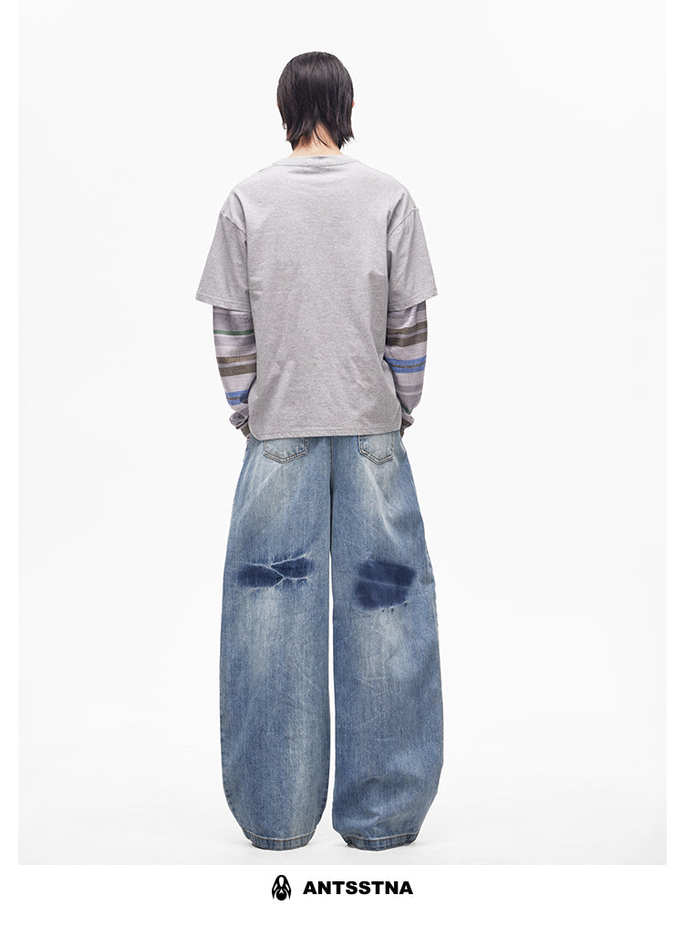 QS417B wide denim