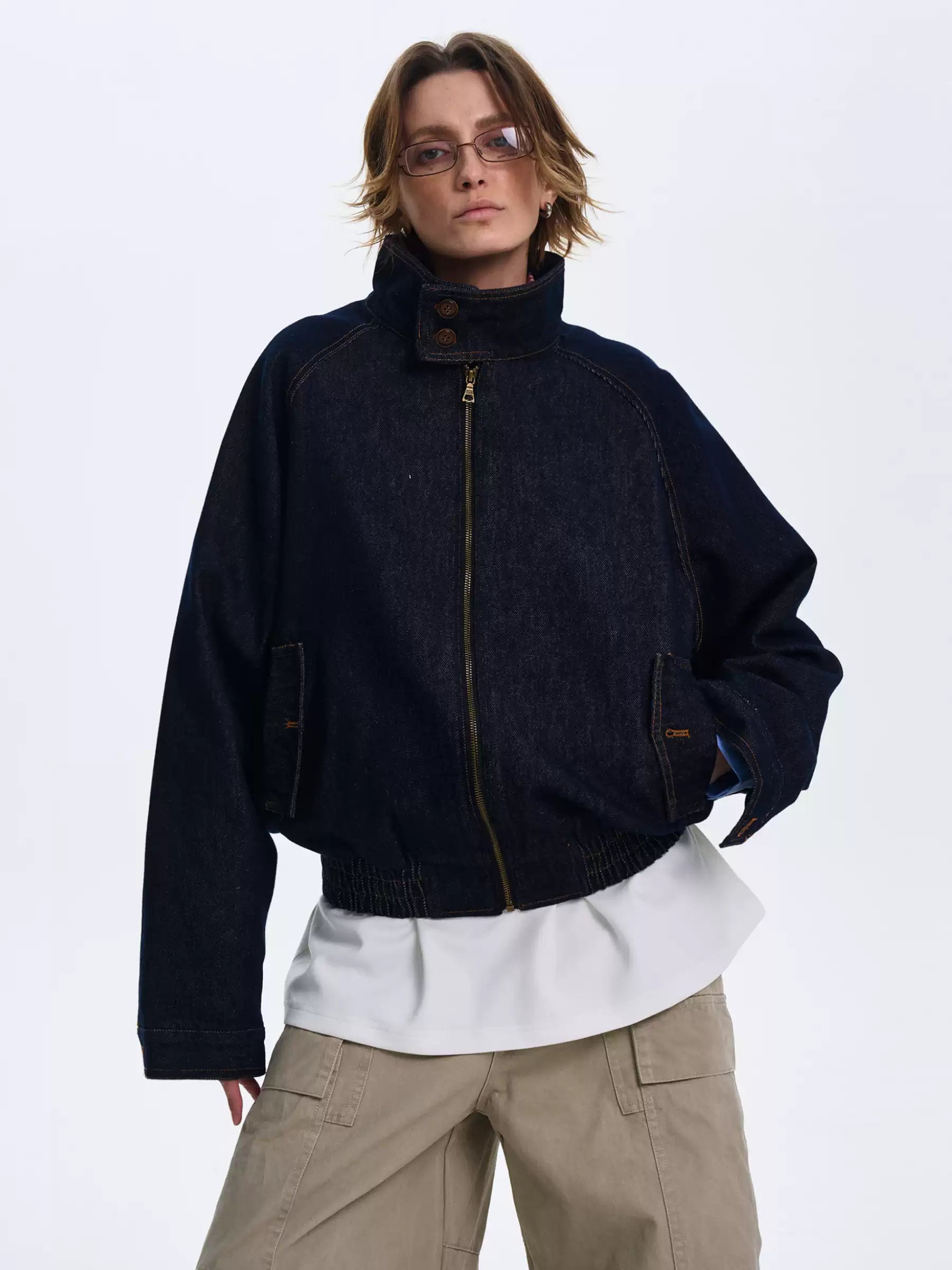 QS373B denim jacket
