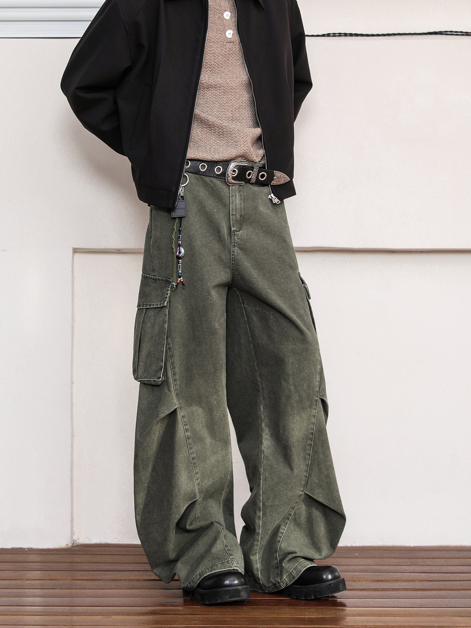 QS170B multi pocket pants