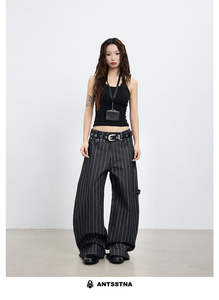 QS624B stripe pants