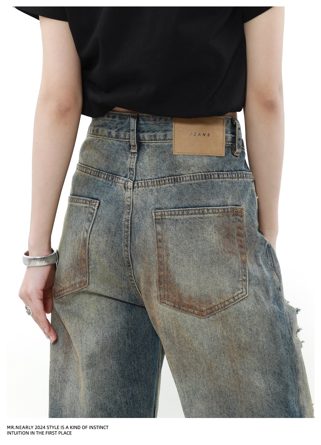 QS547A dirty denim