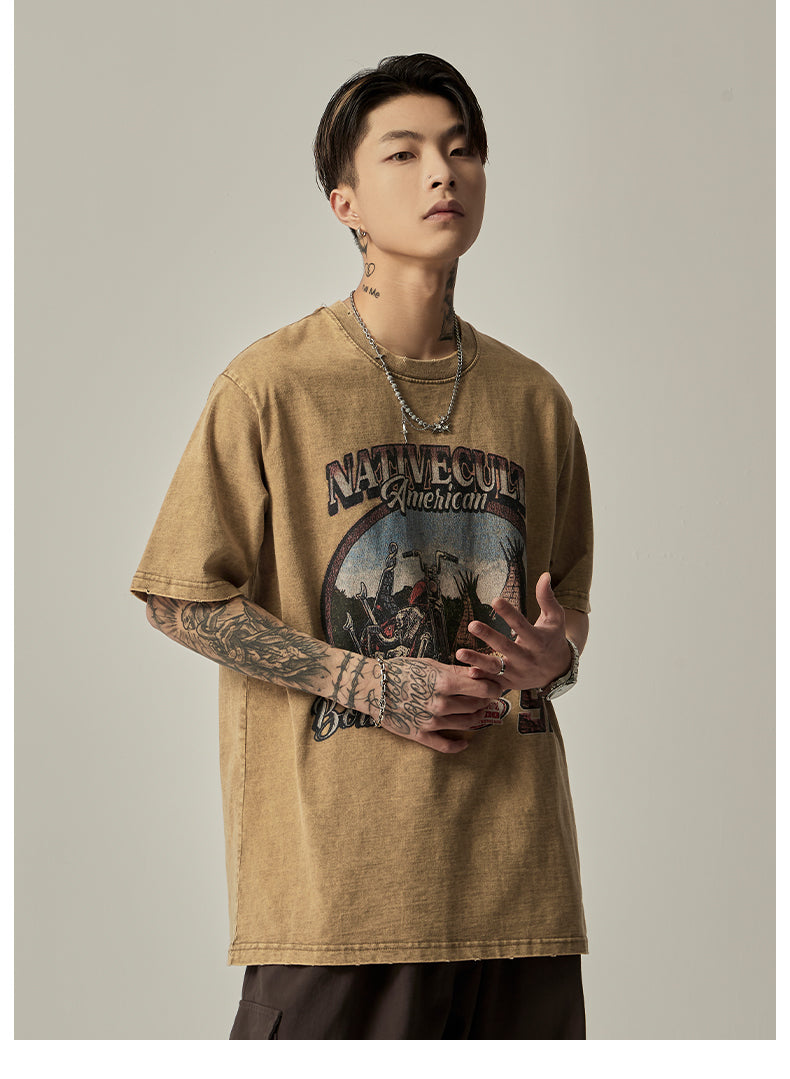 QS620A retro wash tee