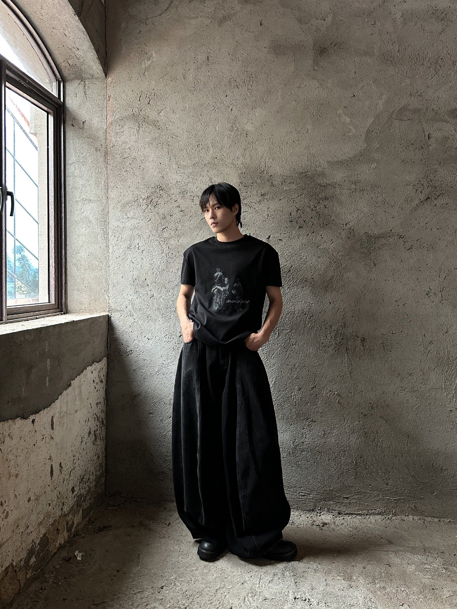 QS818B loose denim