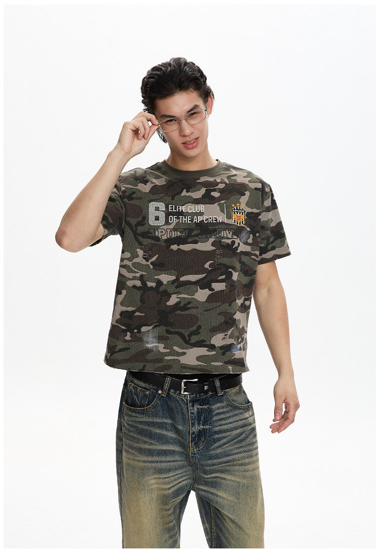 QS850B camouflage tee
