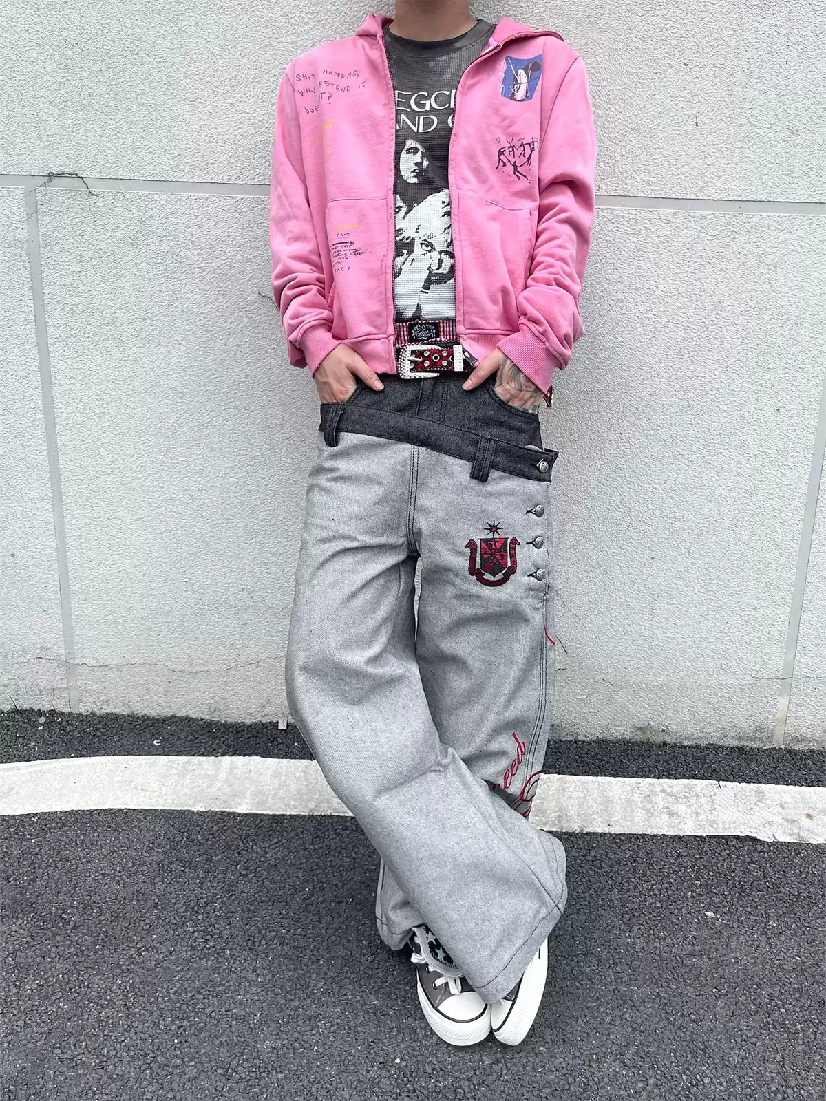 QS934B loose denim