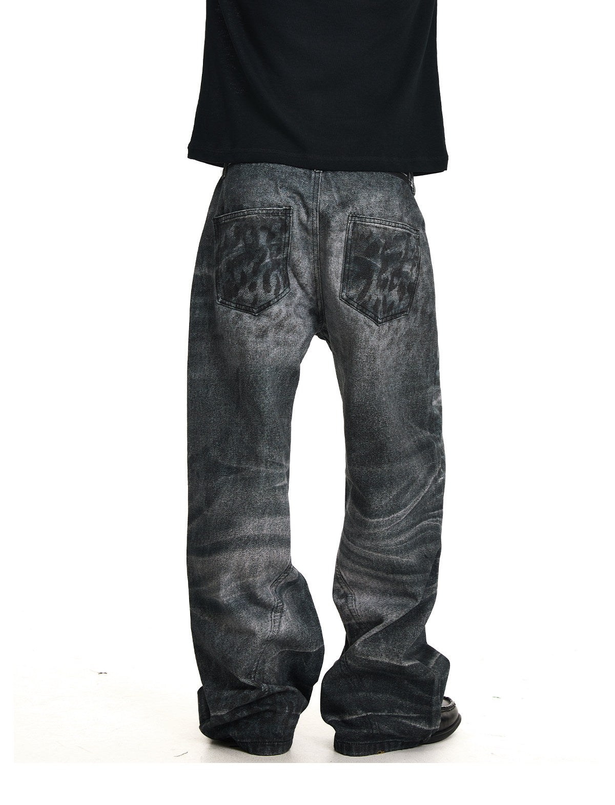 QS747B wash denim