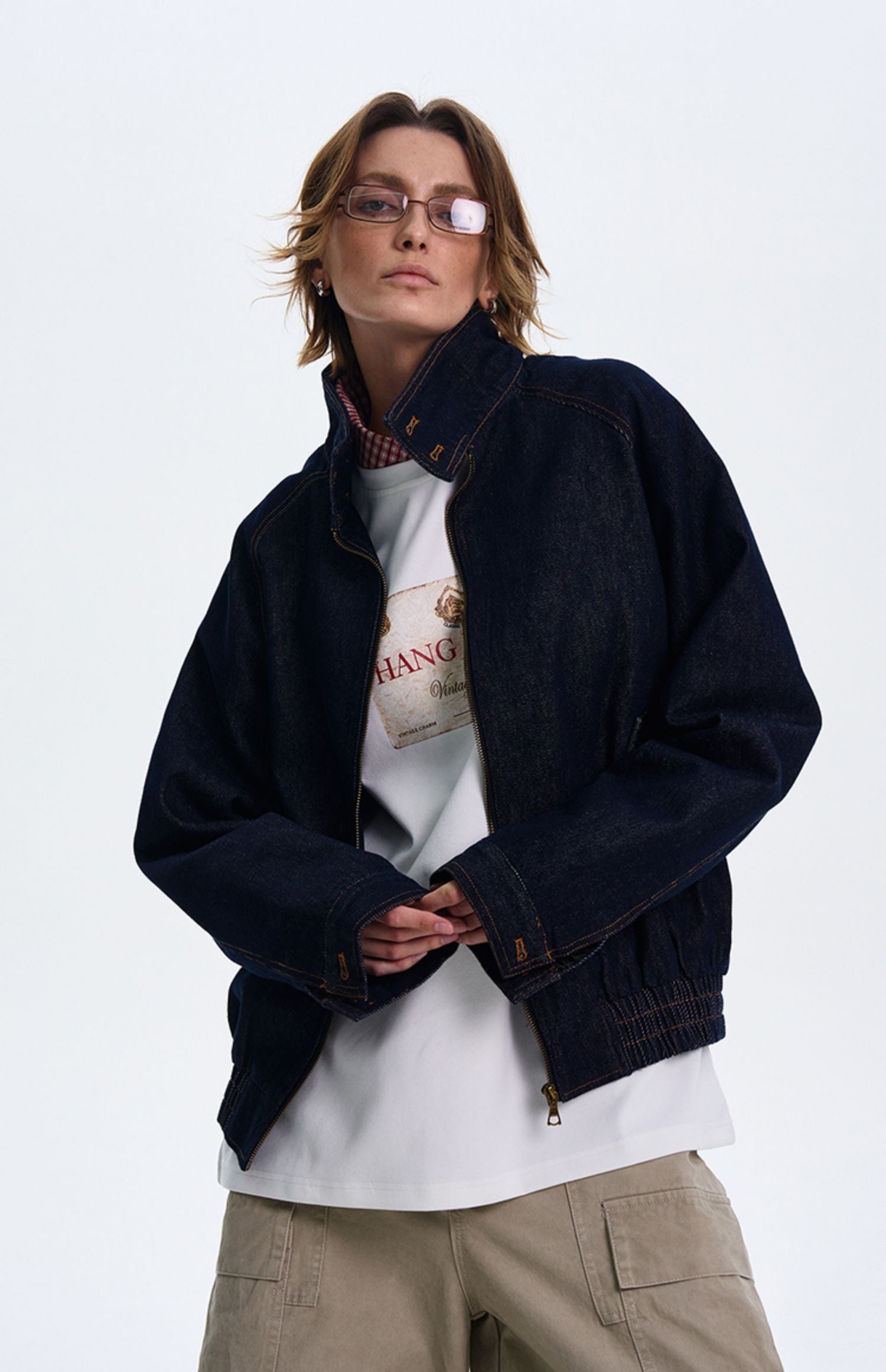QS373B denim jacket