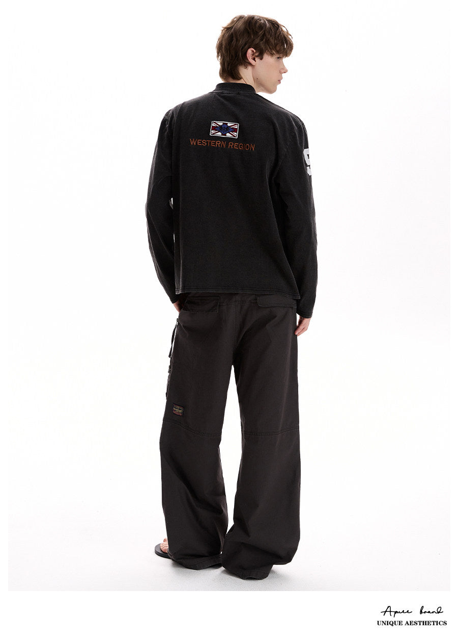 QS896B L/S polo