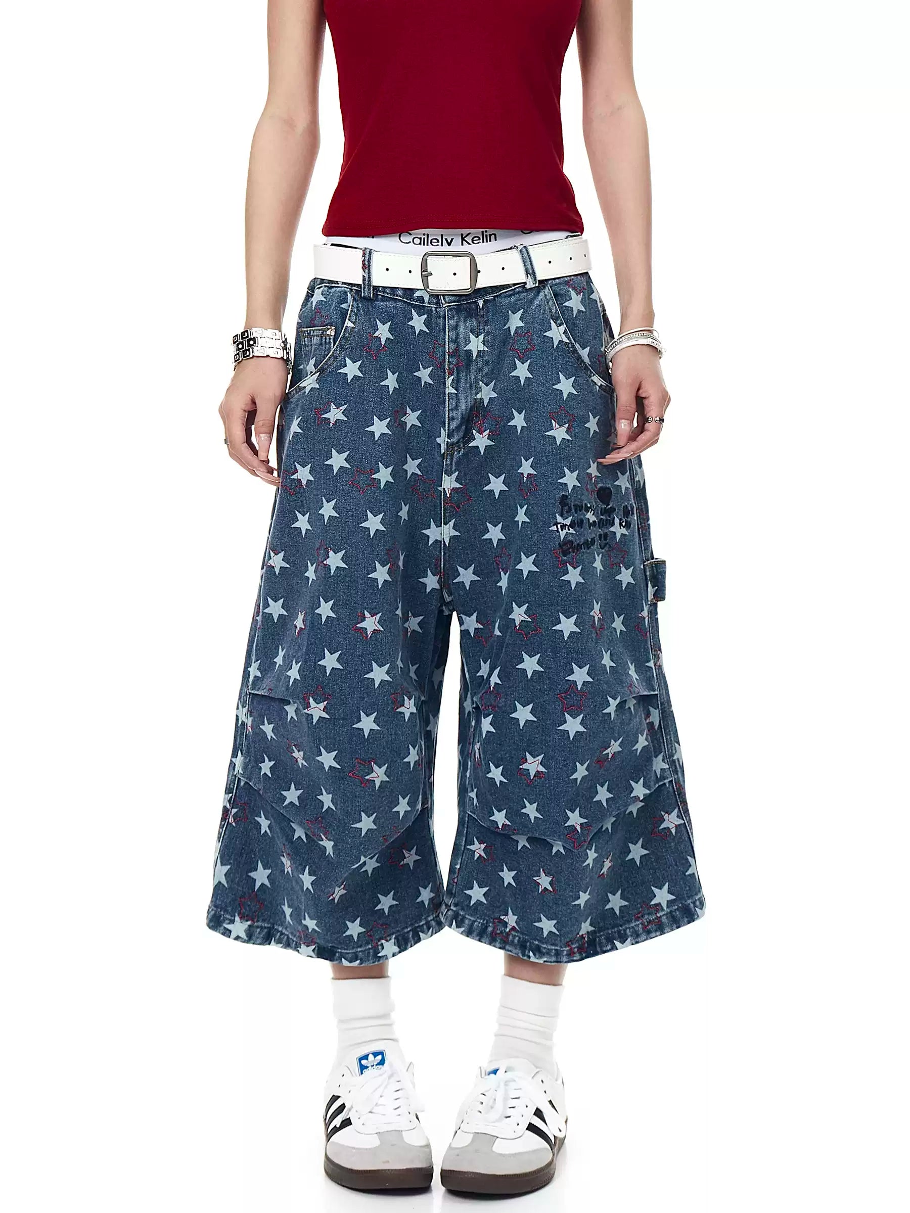 QS552B denim shorts