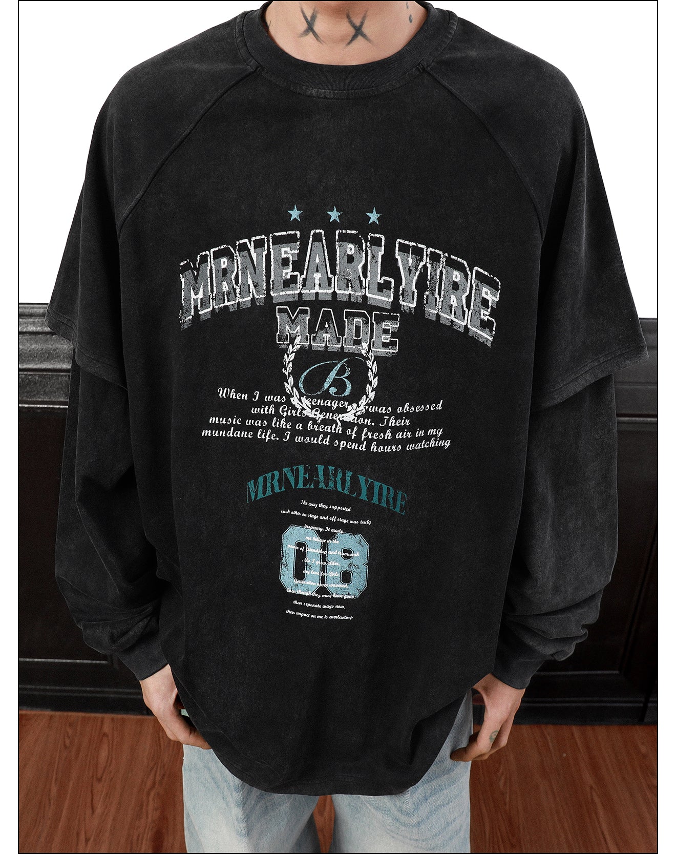 QS319B layered L/S tee