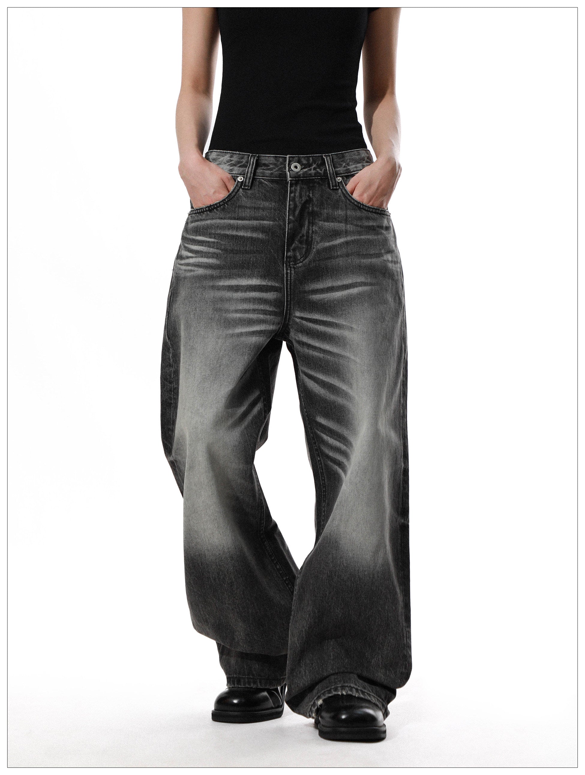QS782B wash denim