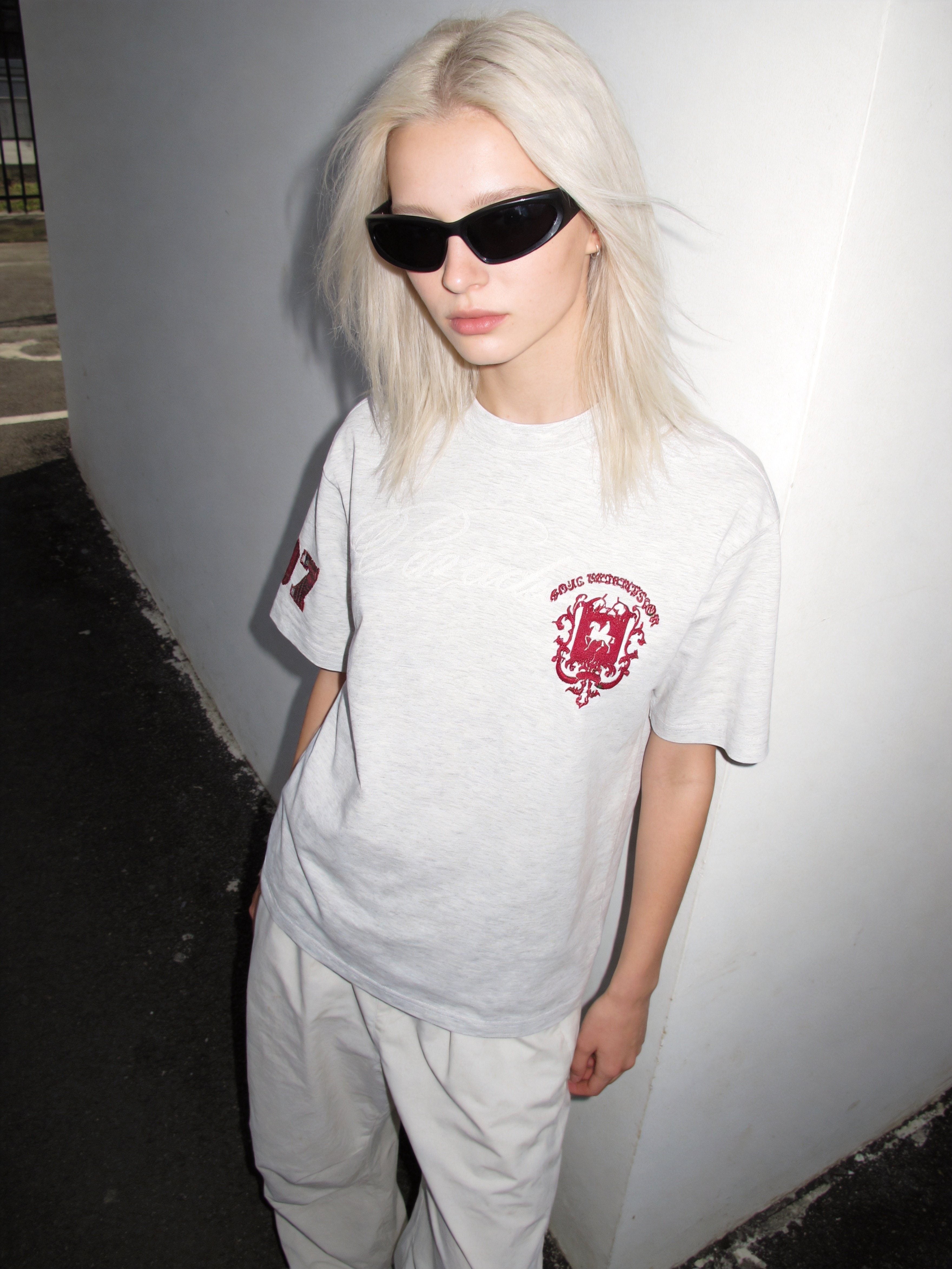 QS805B embroidery tee