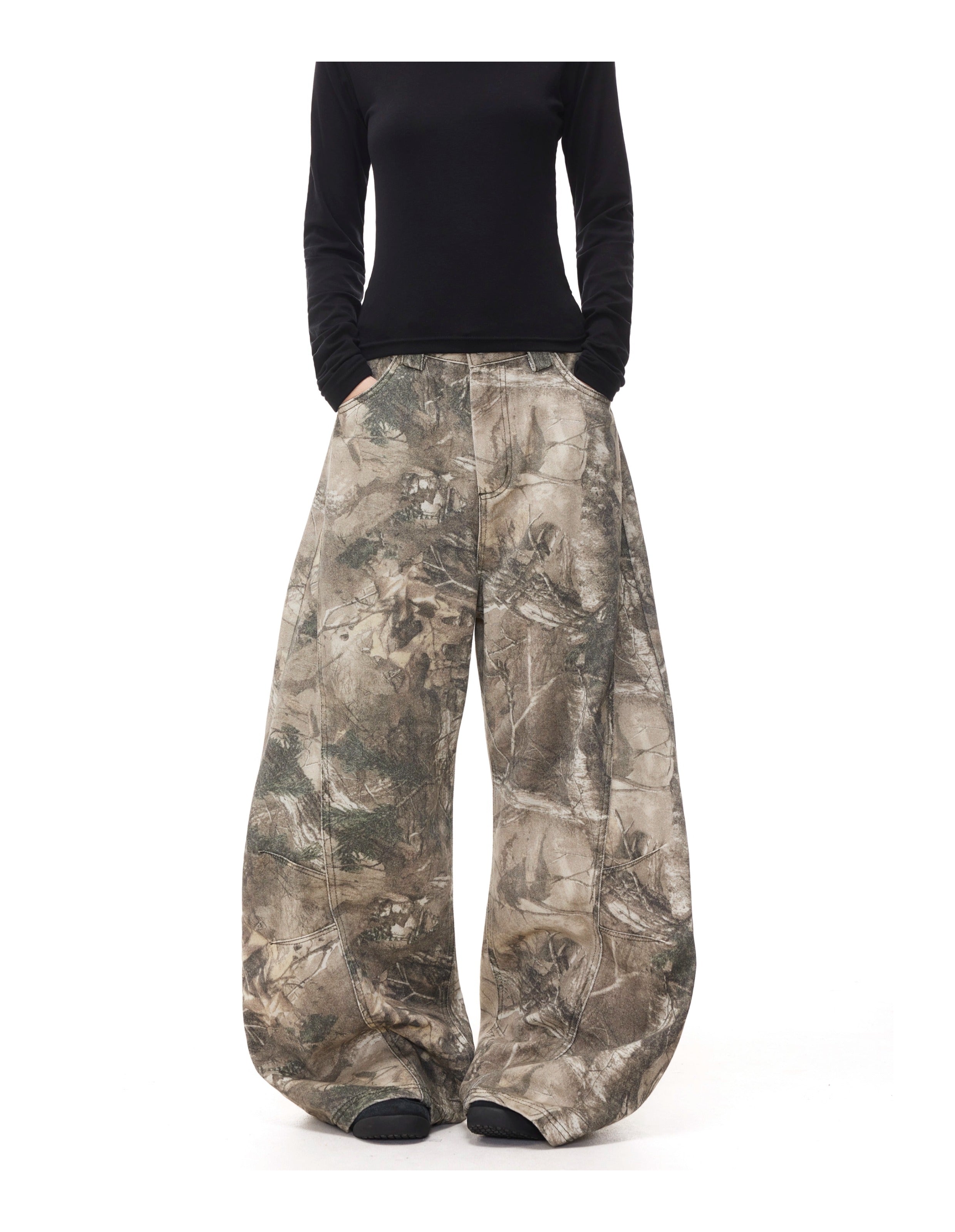 QS632B real tree pants